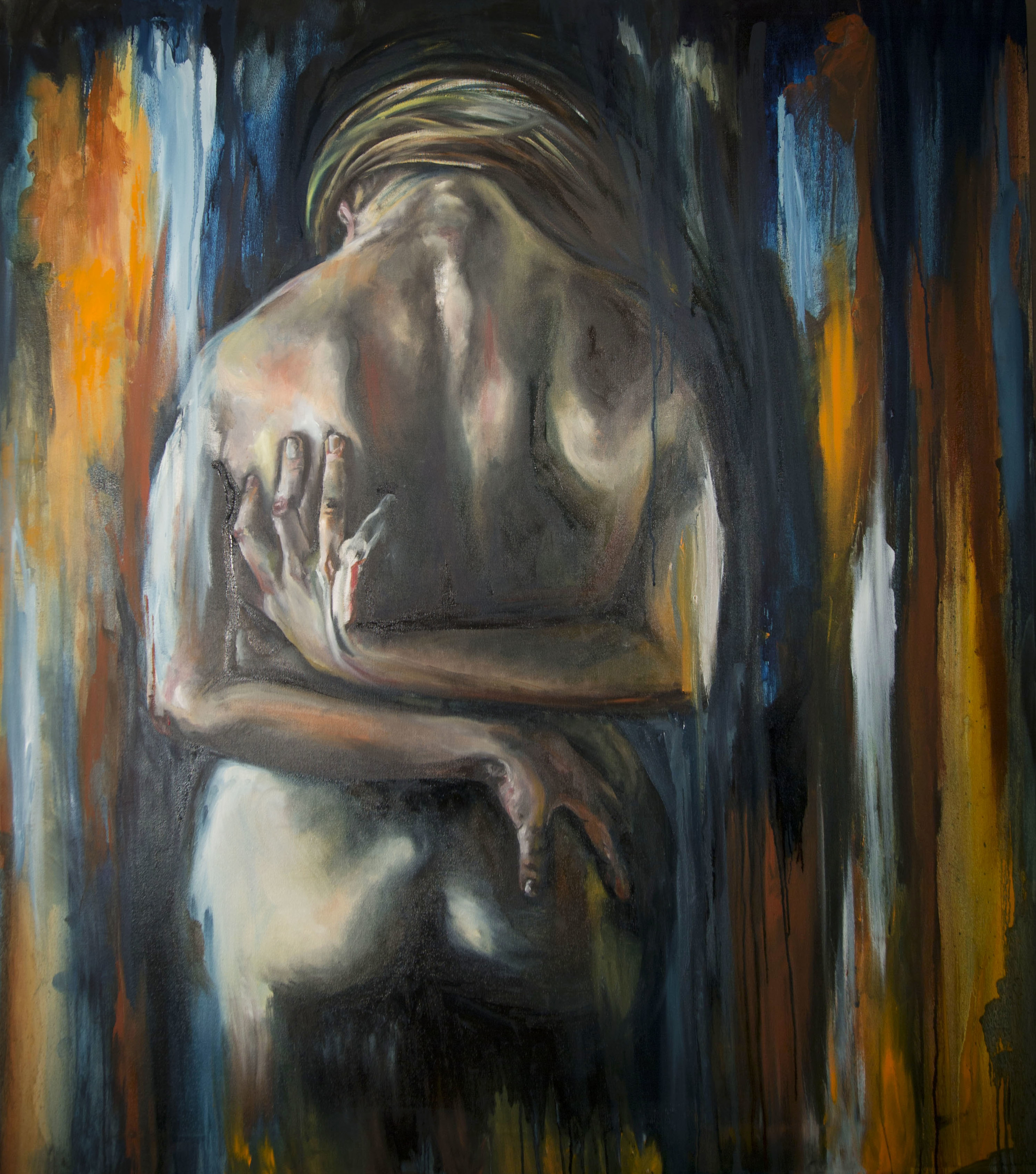   Back II , 2014  56” x 60” | Oil on canvas 