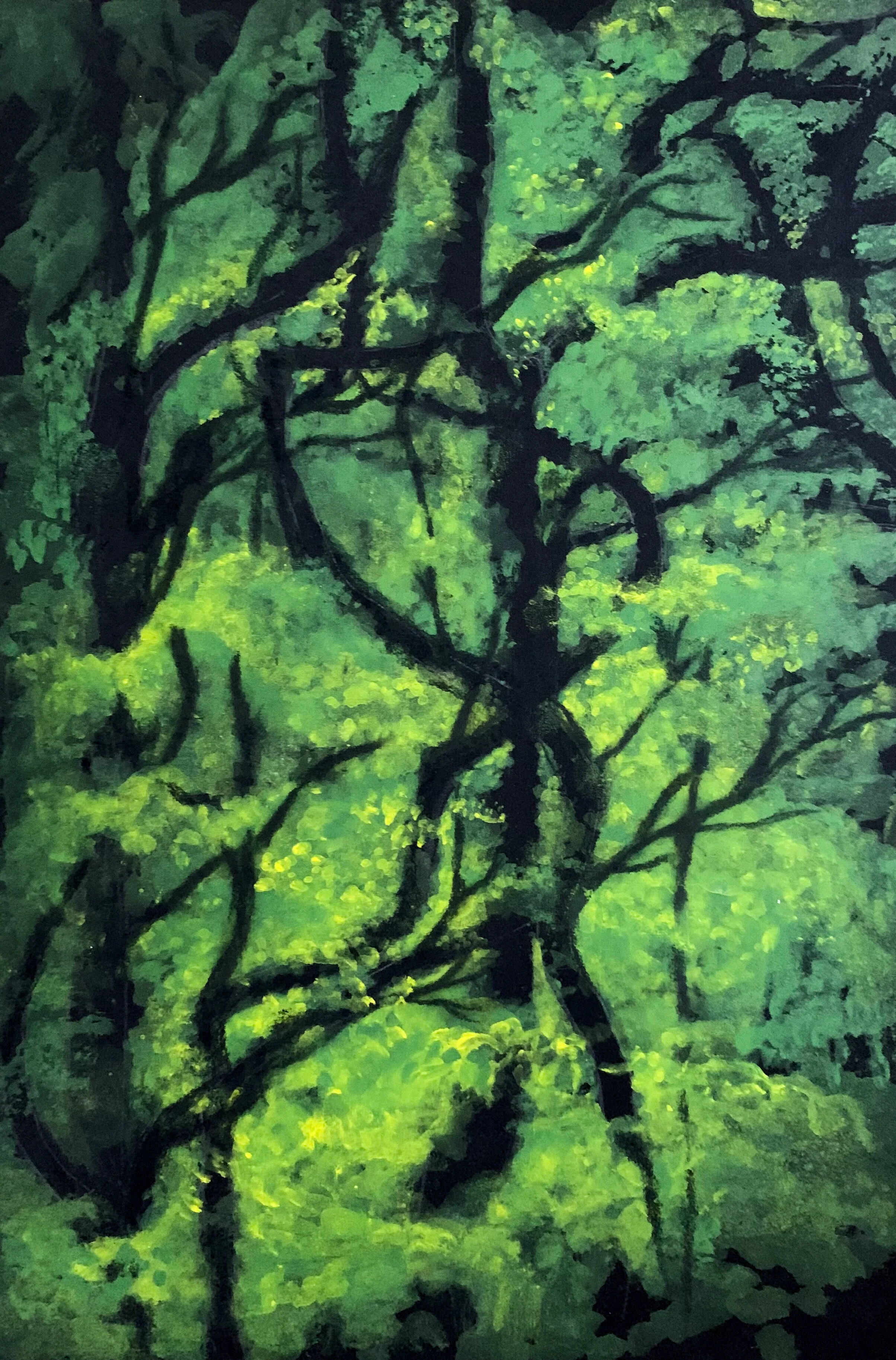 Nicole Kutz_Painter and Curator_Green branches sketch 3.jpg