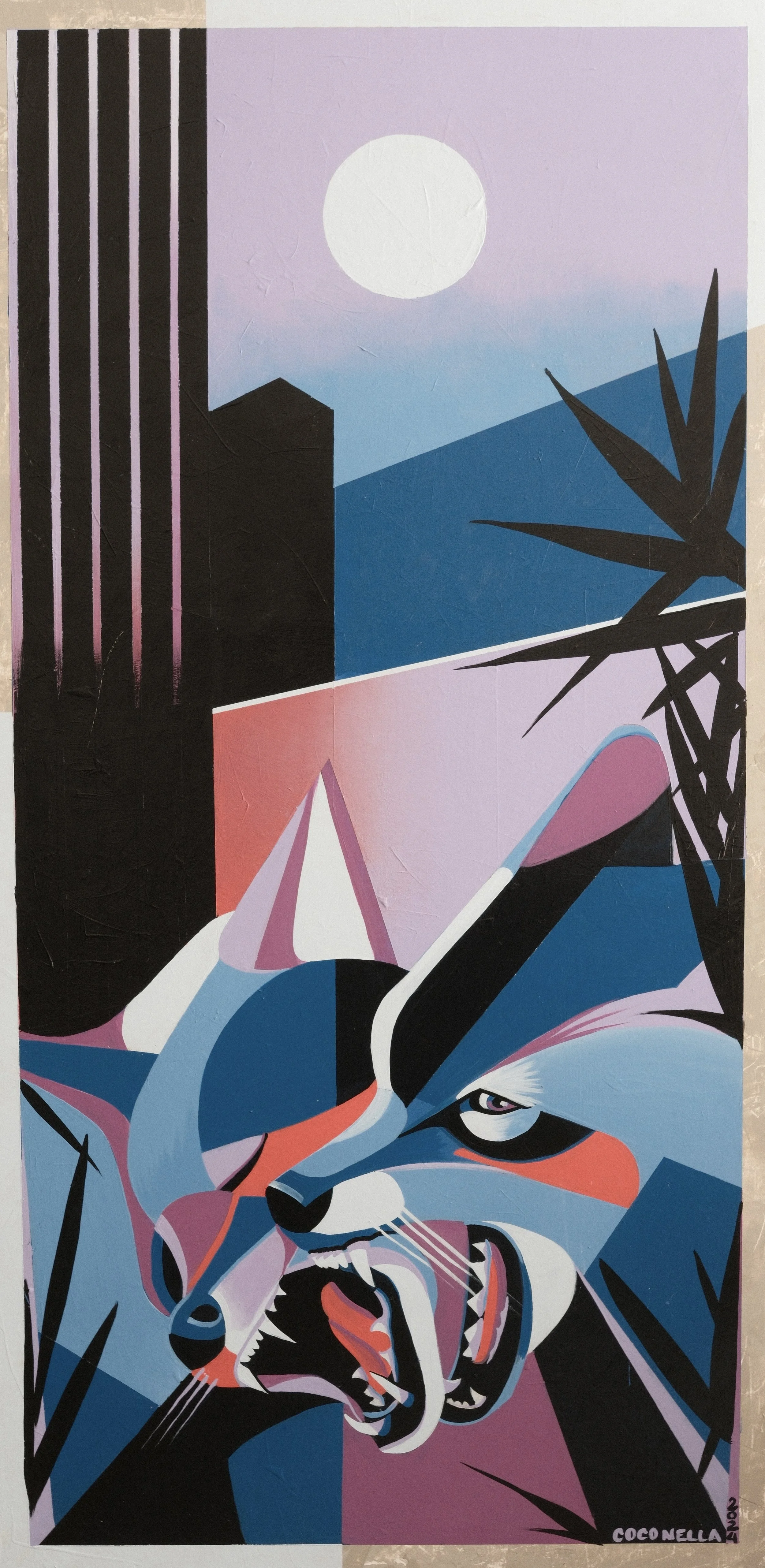 coyote painting by coco nella