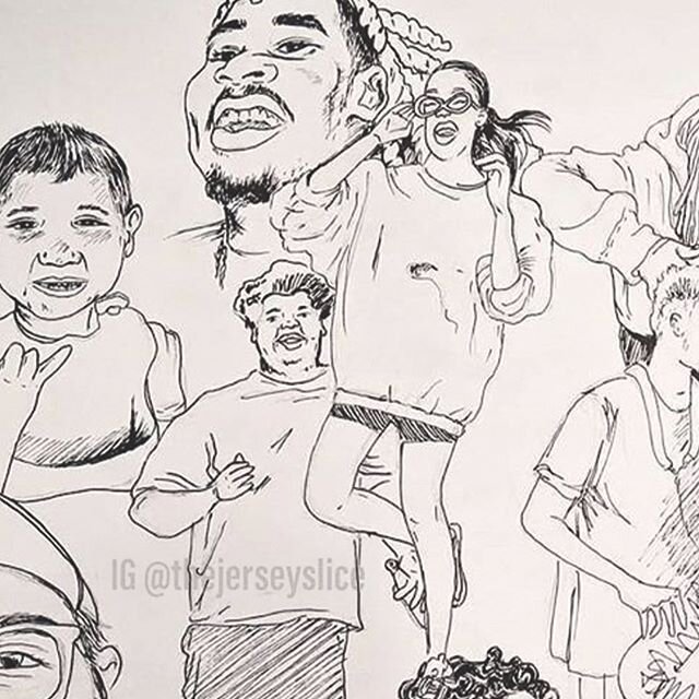 Swipe 👉 for illustrations of #blackgirlmagic &amp; #blackboyjoy by @thejerseyslice