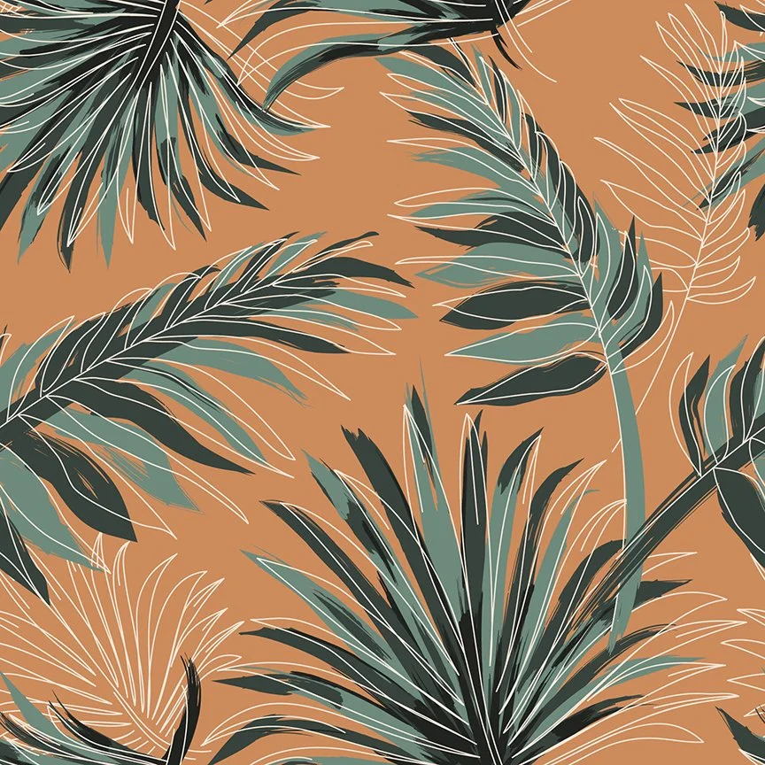 Sketchy Palm Print Ana Tucci Designs.JPG