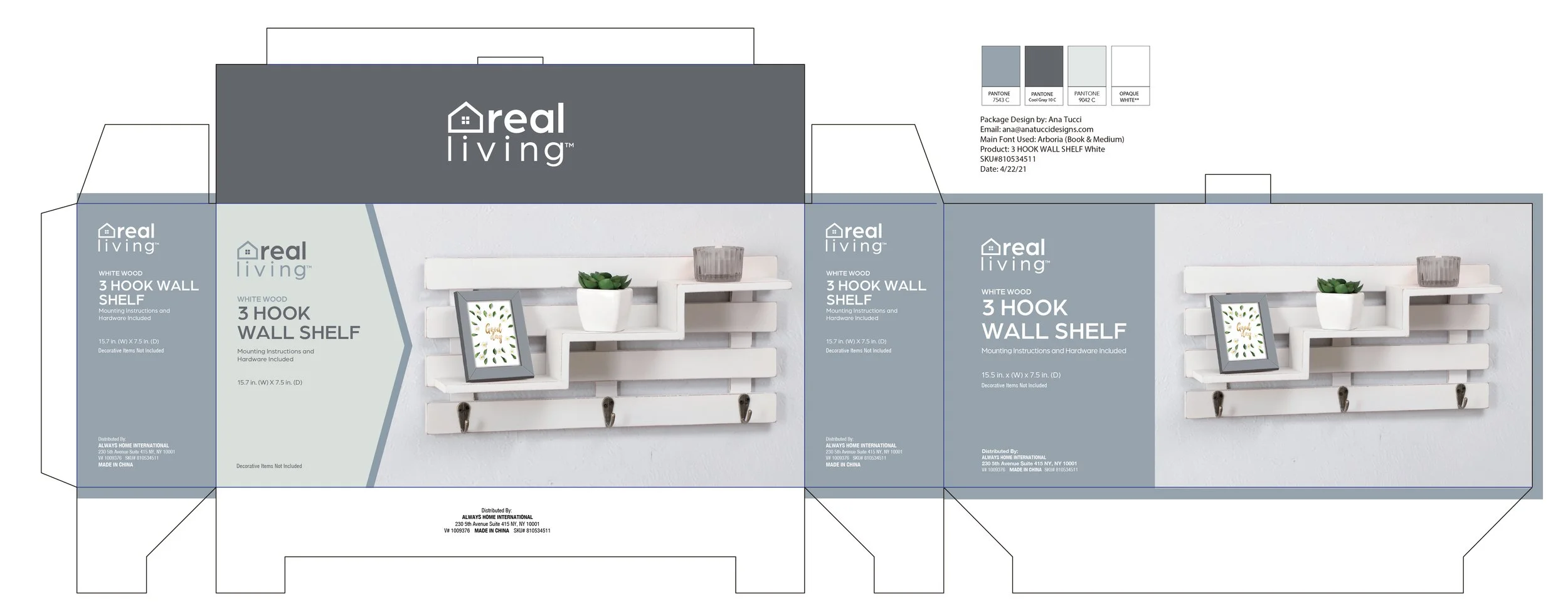 WHT Wall Shelf w 3 Hooks SKU810534511.jpg