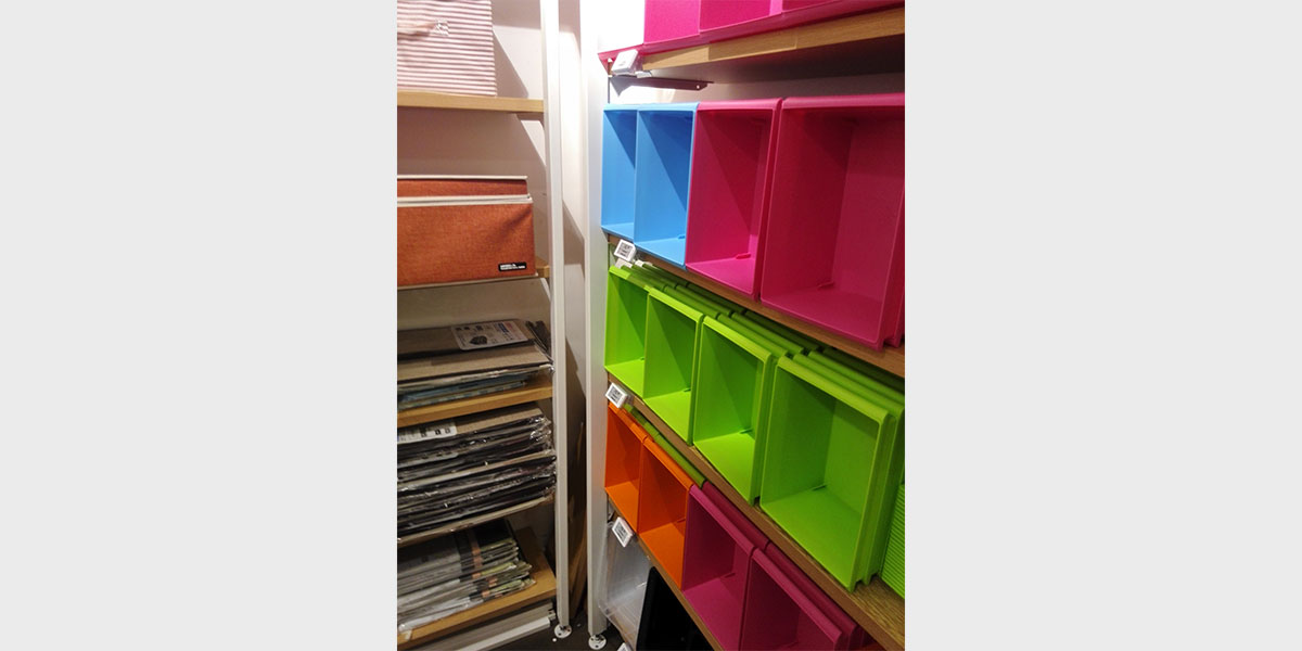 Department store utilising electronic shelf labels