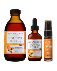 Photo courtesy of Urban Moonshine Organic Citrus Digestive Bitters