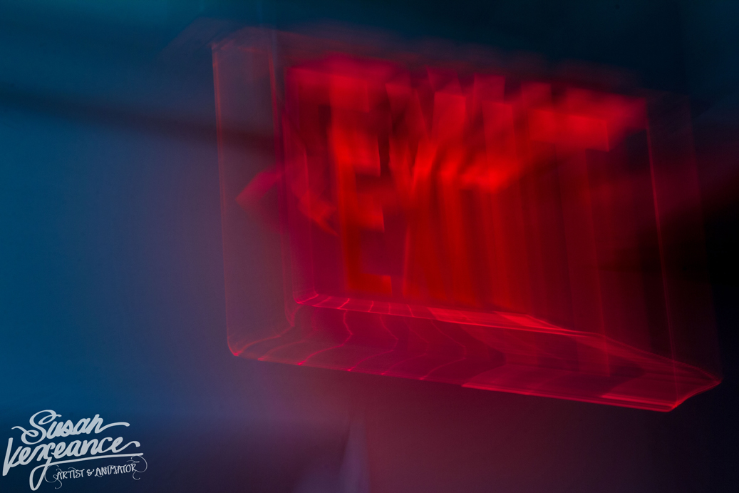 Slow shutter speed shooting.