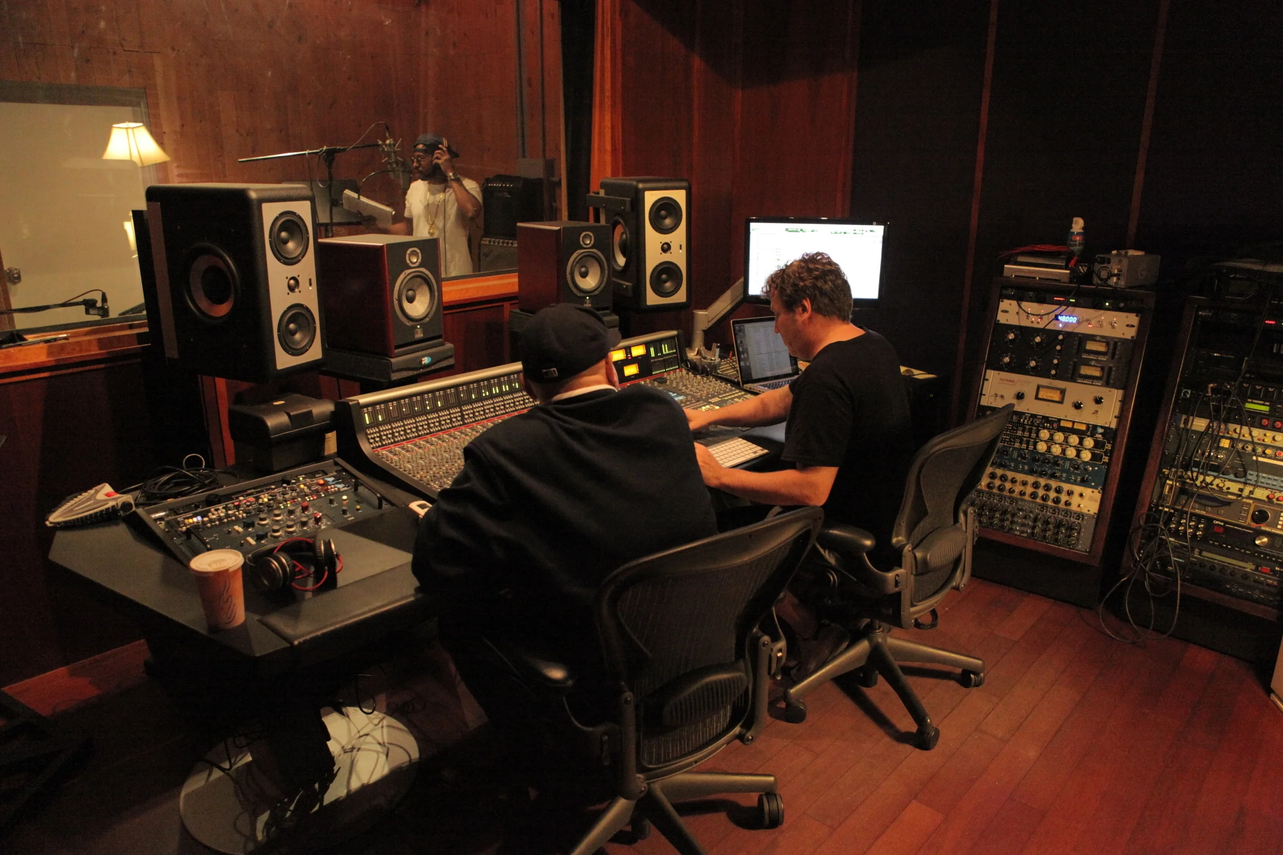 Recording "Wit No Pressure" with Roc Marciano.