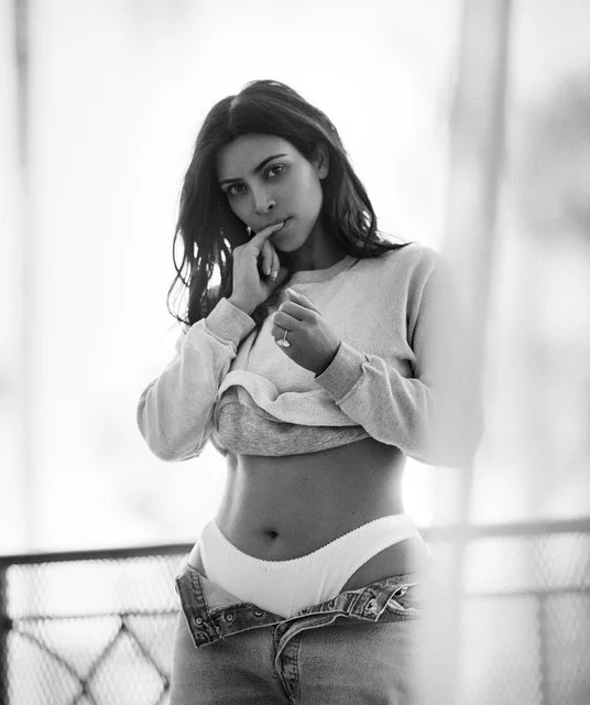 Kim Kardashian + Saint West 