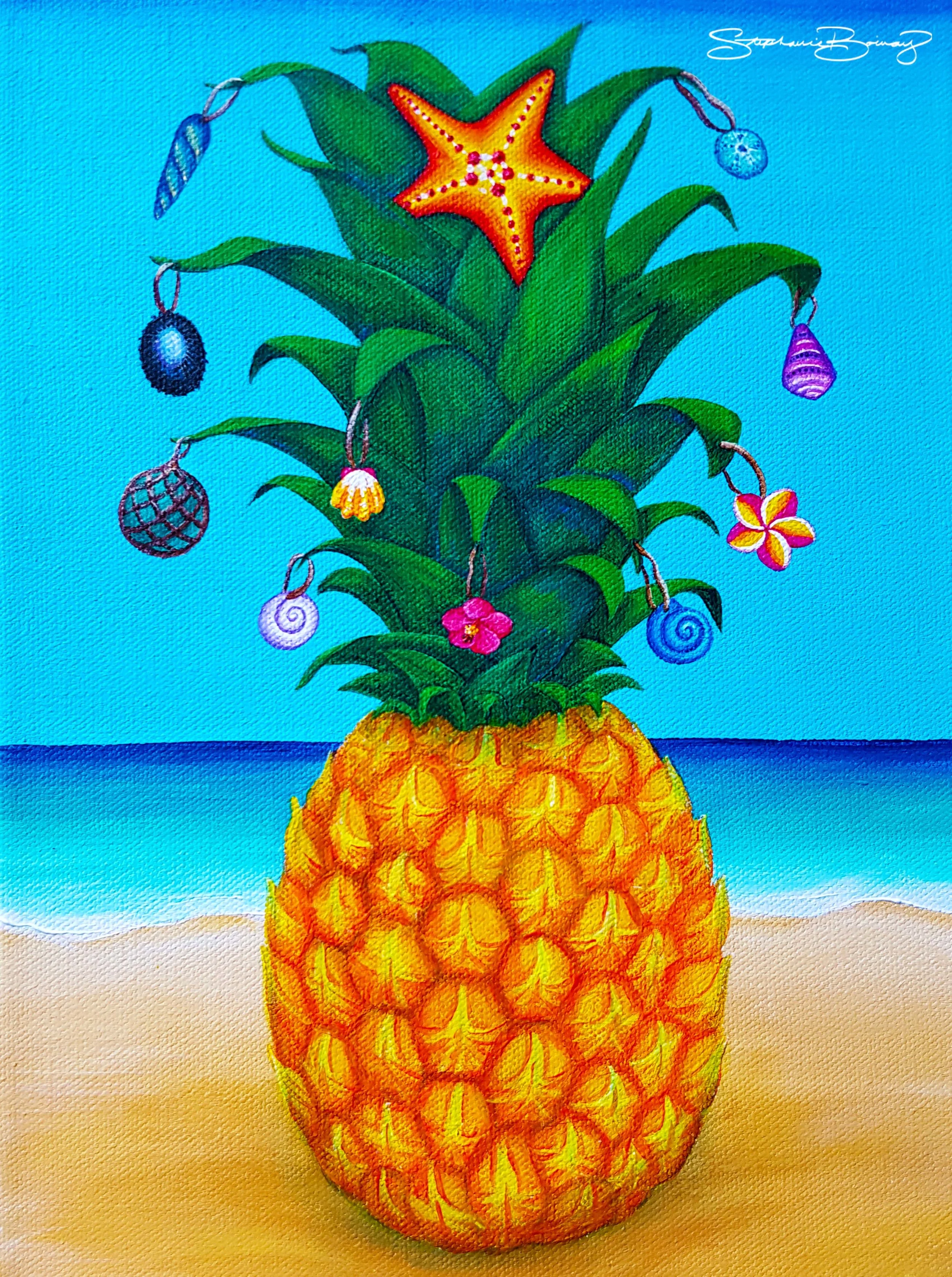 PINEAPPLE CHRISTMAS TREE