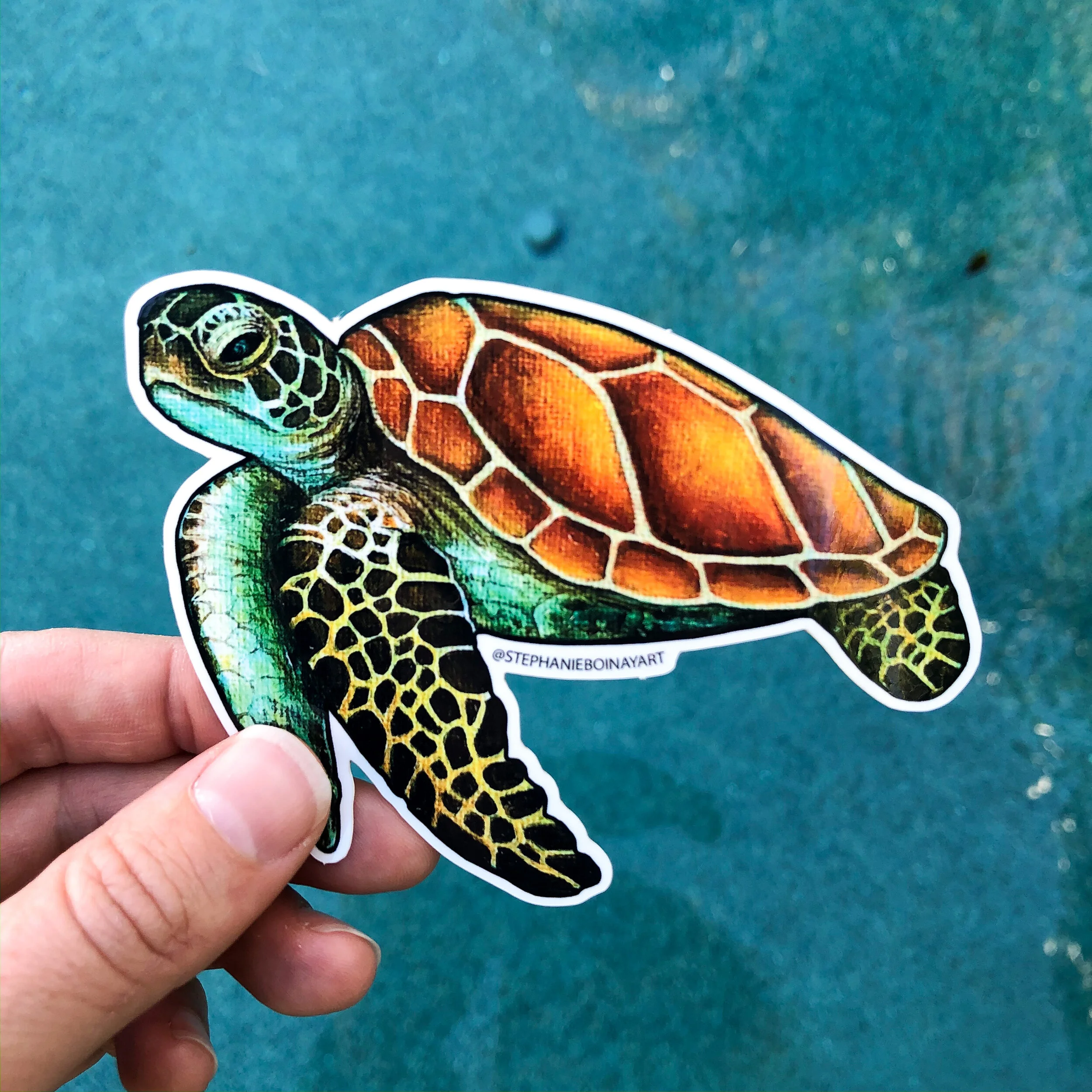 Honu Vinyl Sticker