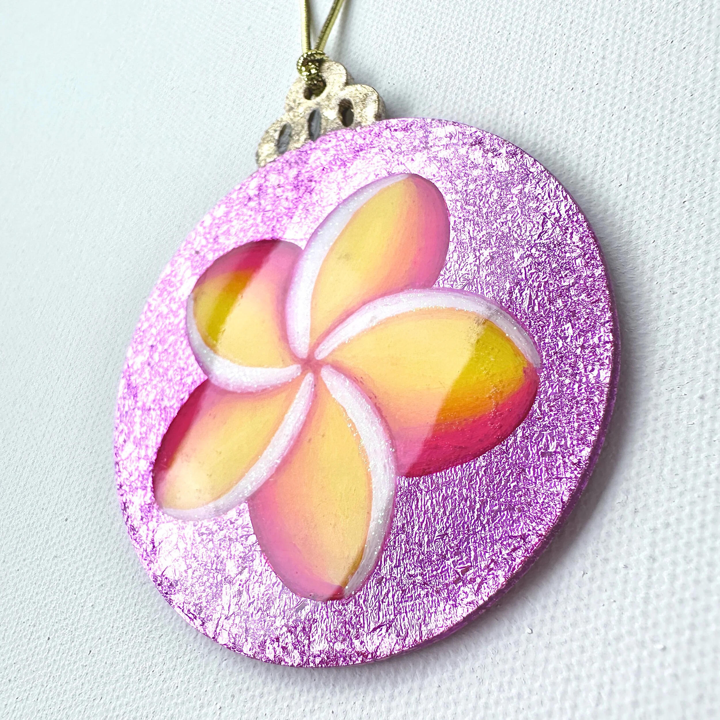 2023 Christmas Ornament - The Foil Collection: Lilac Purple