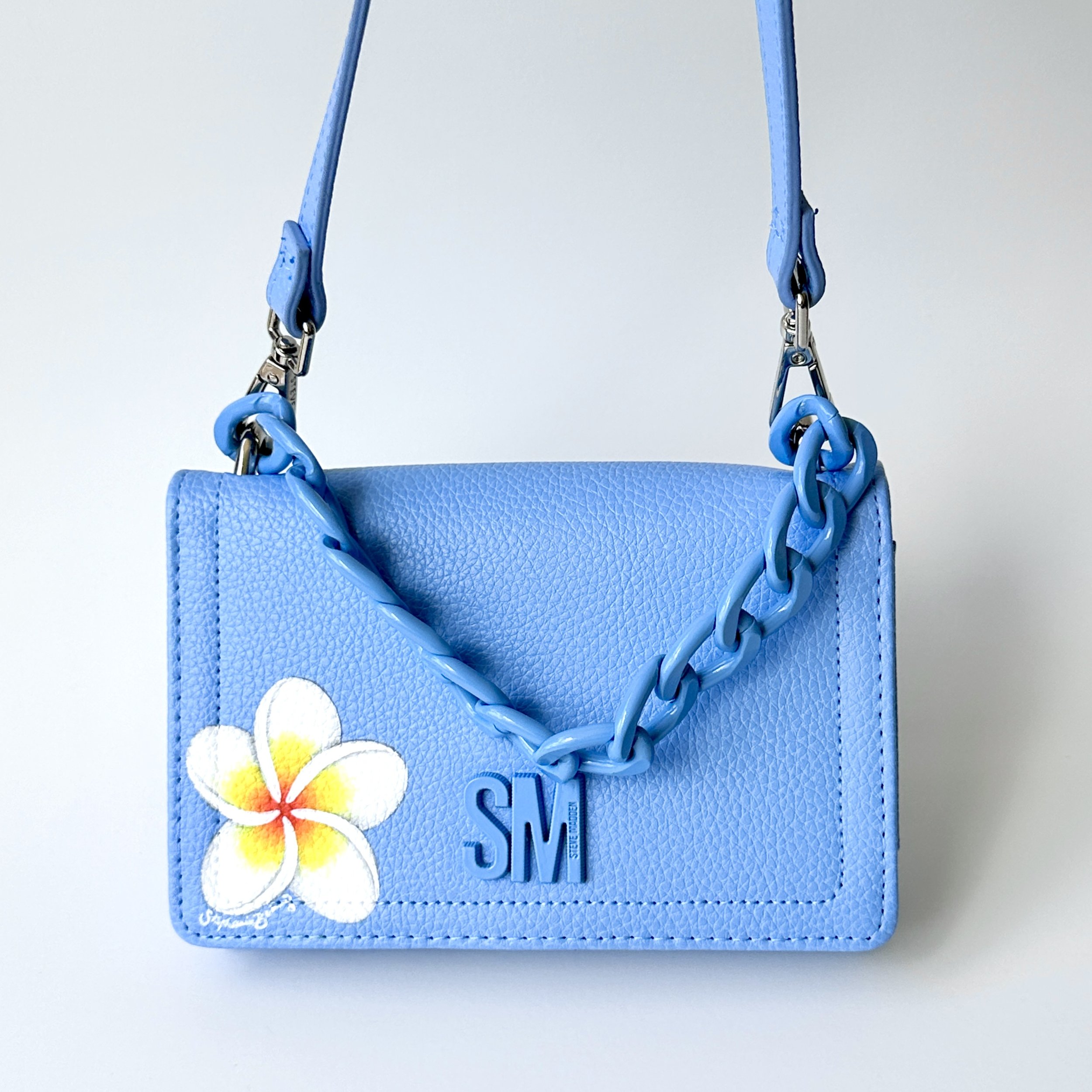Sky Blue Steve Madden Purse