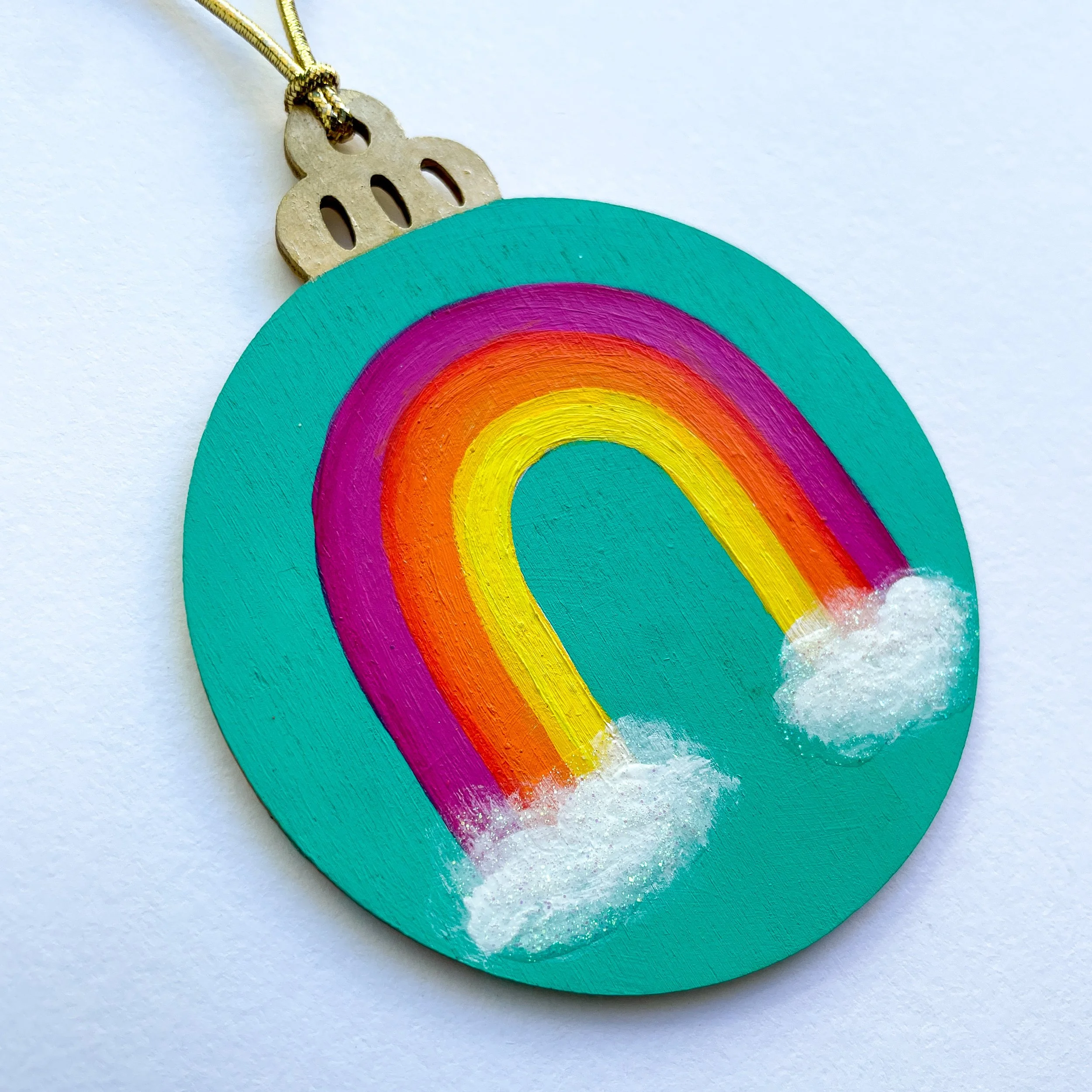 2022 Christmas Ornament: HAWAIIAN RAINBOW