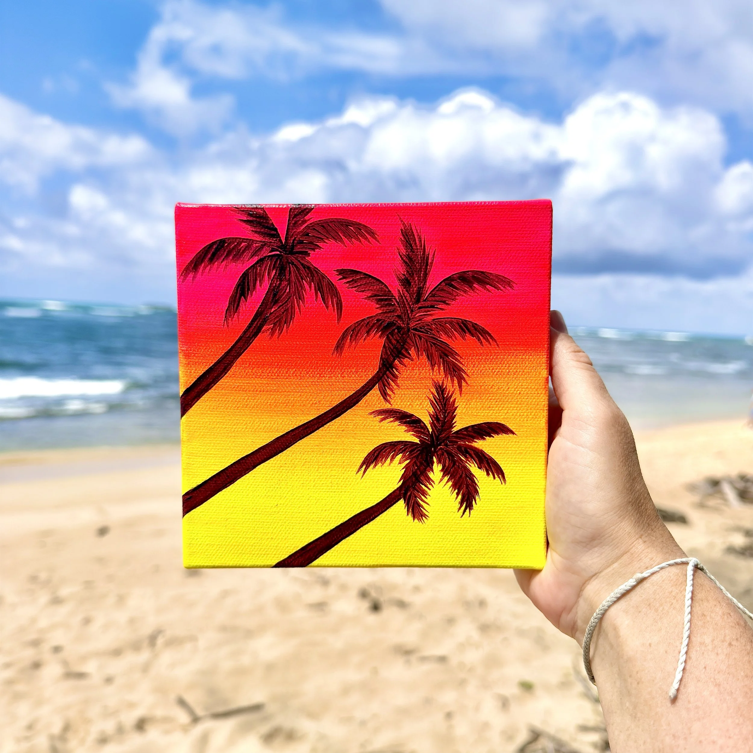 SALE Neon Palms #1