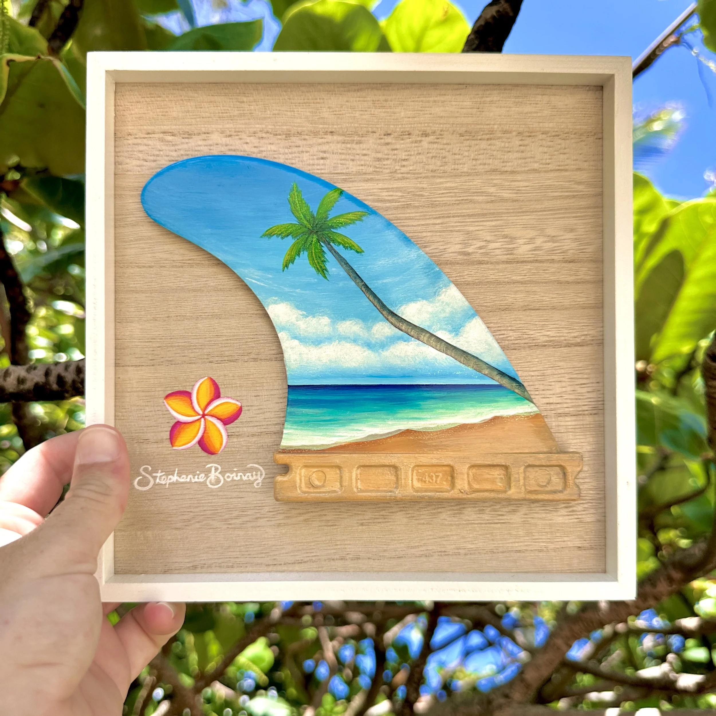 RAINBOW PLUMERIA + FIN