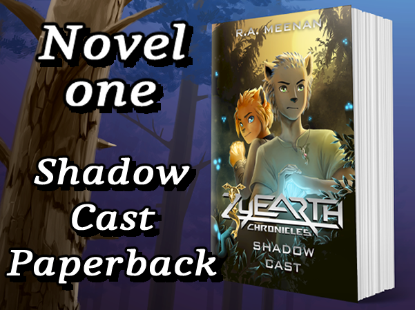 Shadow Cast - Book One Paperback — Zyearth Chronicles