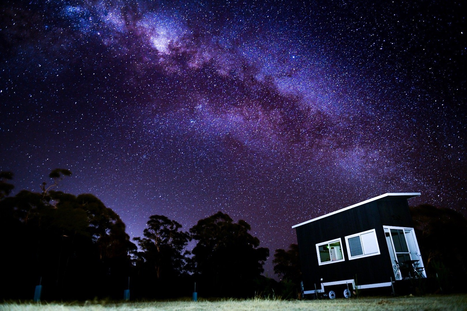 Tiny House & Milky Way.JPG
