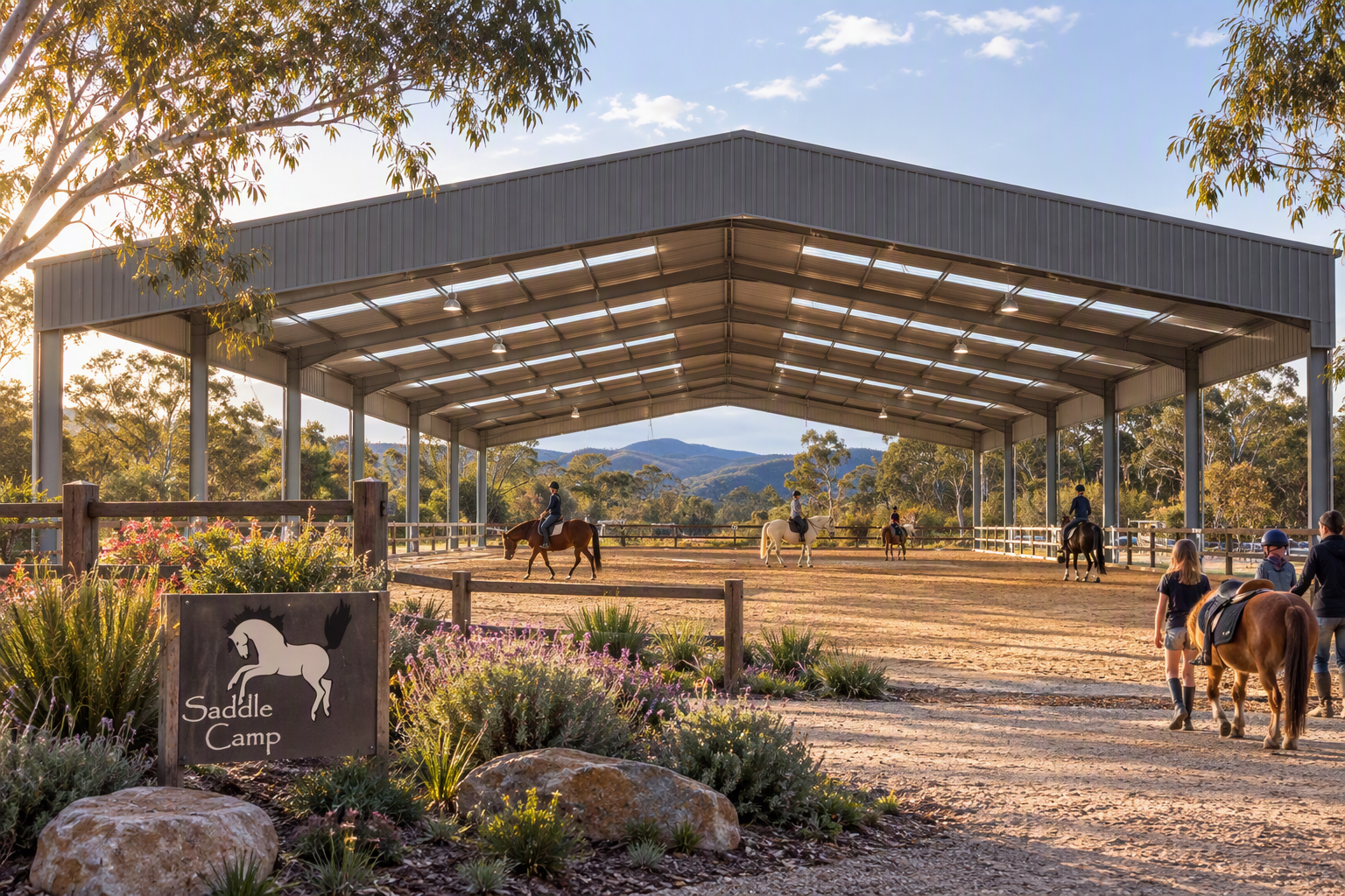 Copilots Artists Impression of the Approved Roof over our Arena