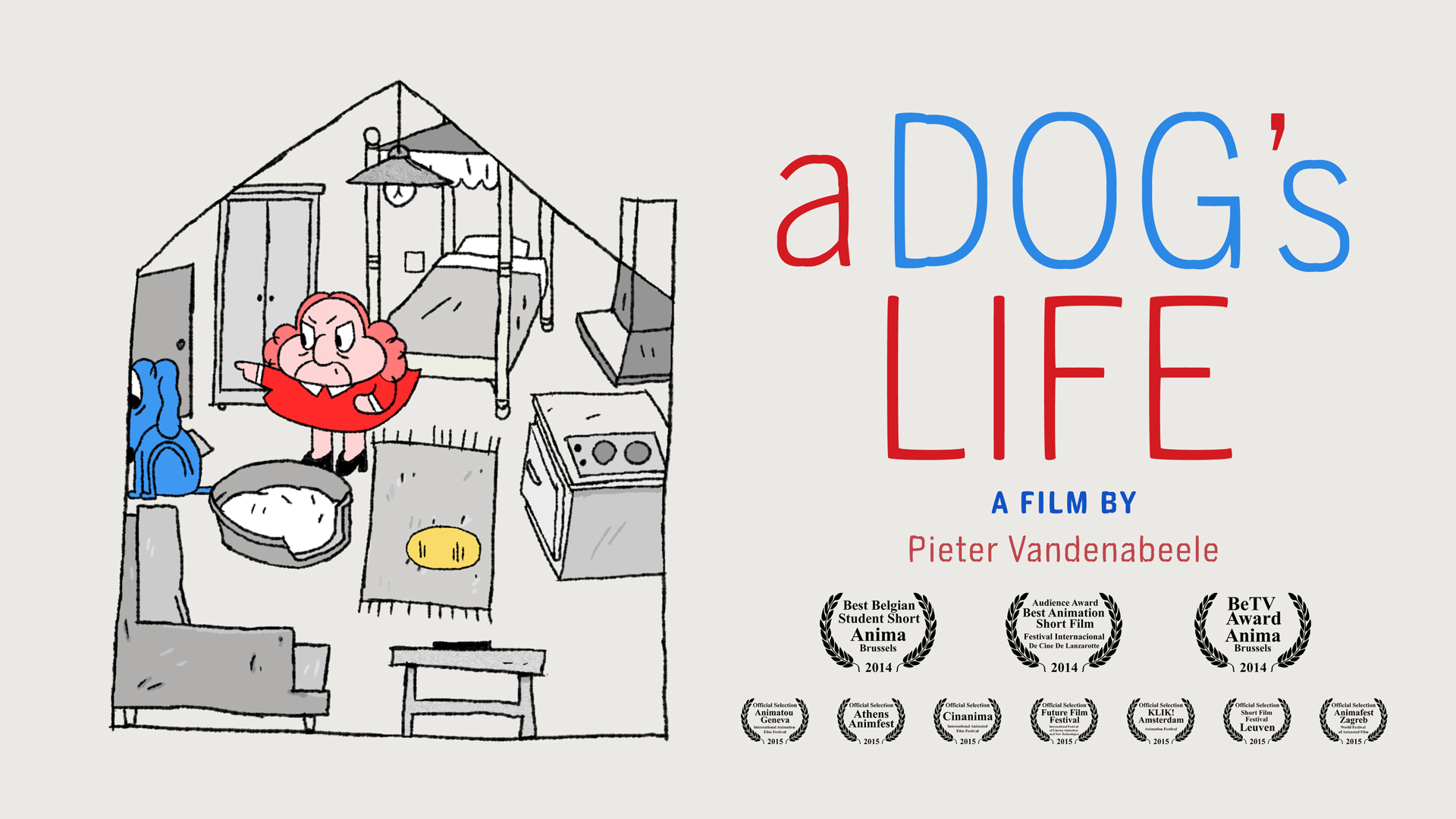 A Dog's Life - animated short (2014). More info HERE