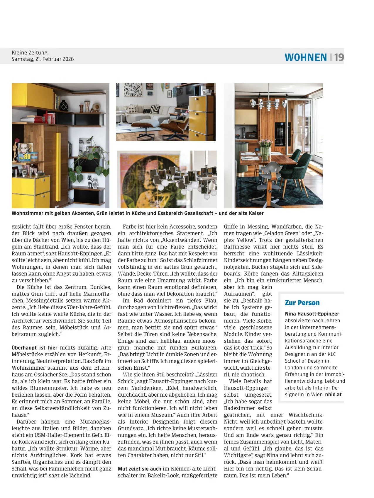 Kleine Zeitung 21.02.2026