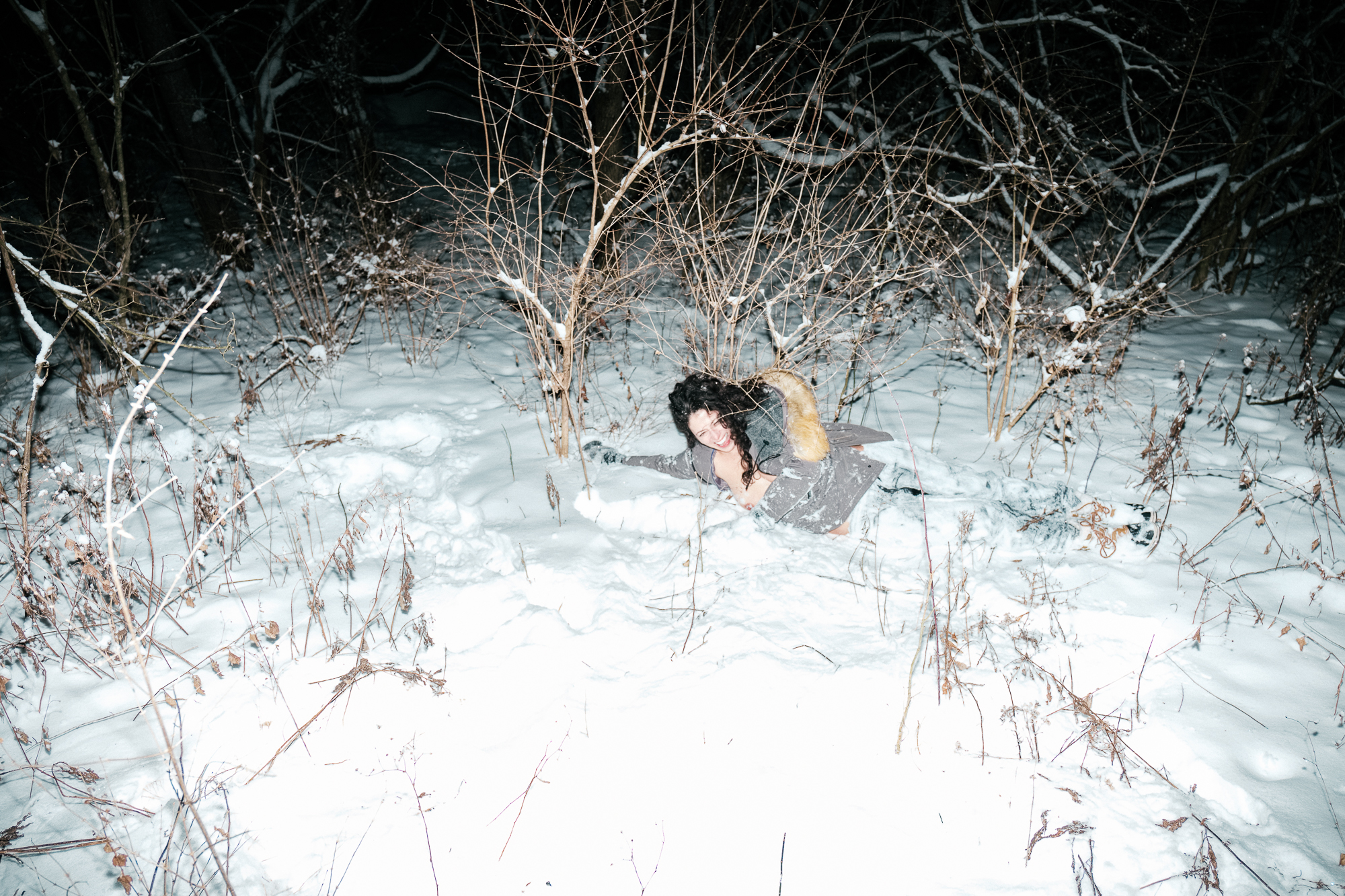 Hannah in the Snow