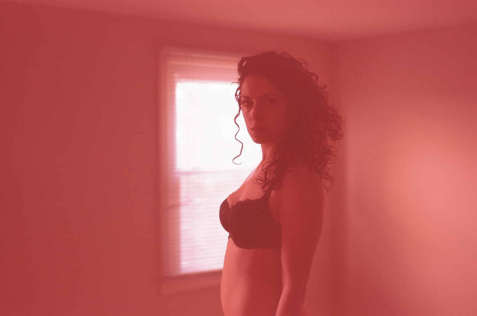 Hannah on Expired Slide Film