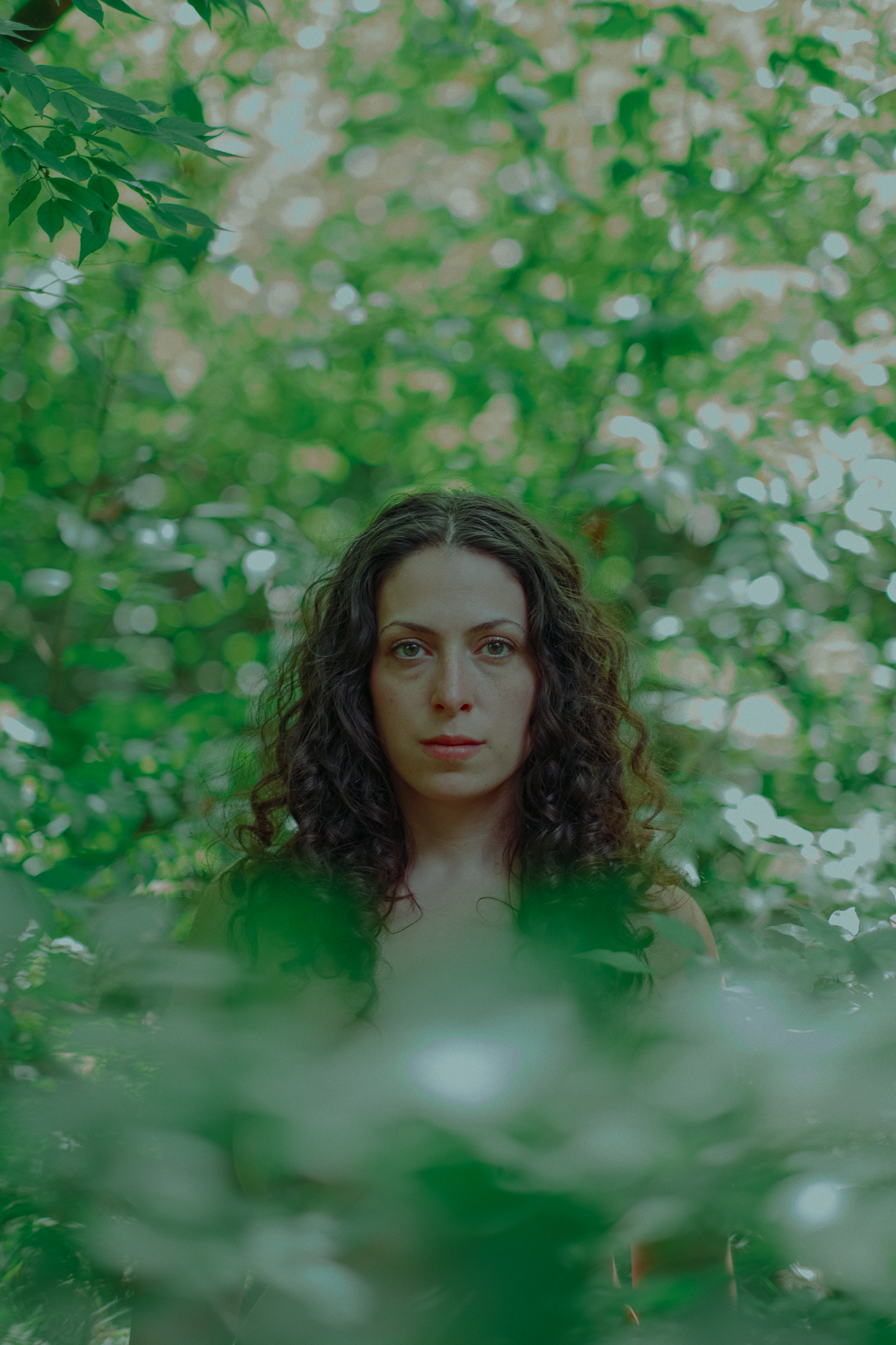 Portraits of Hannah in the Woods