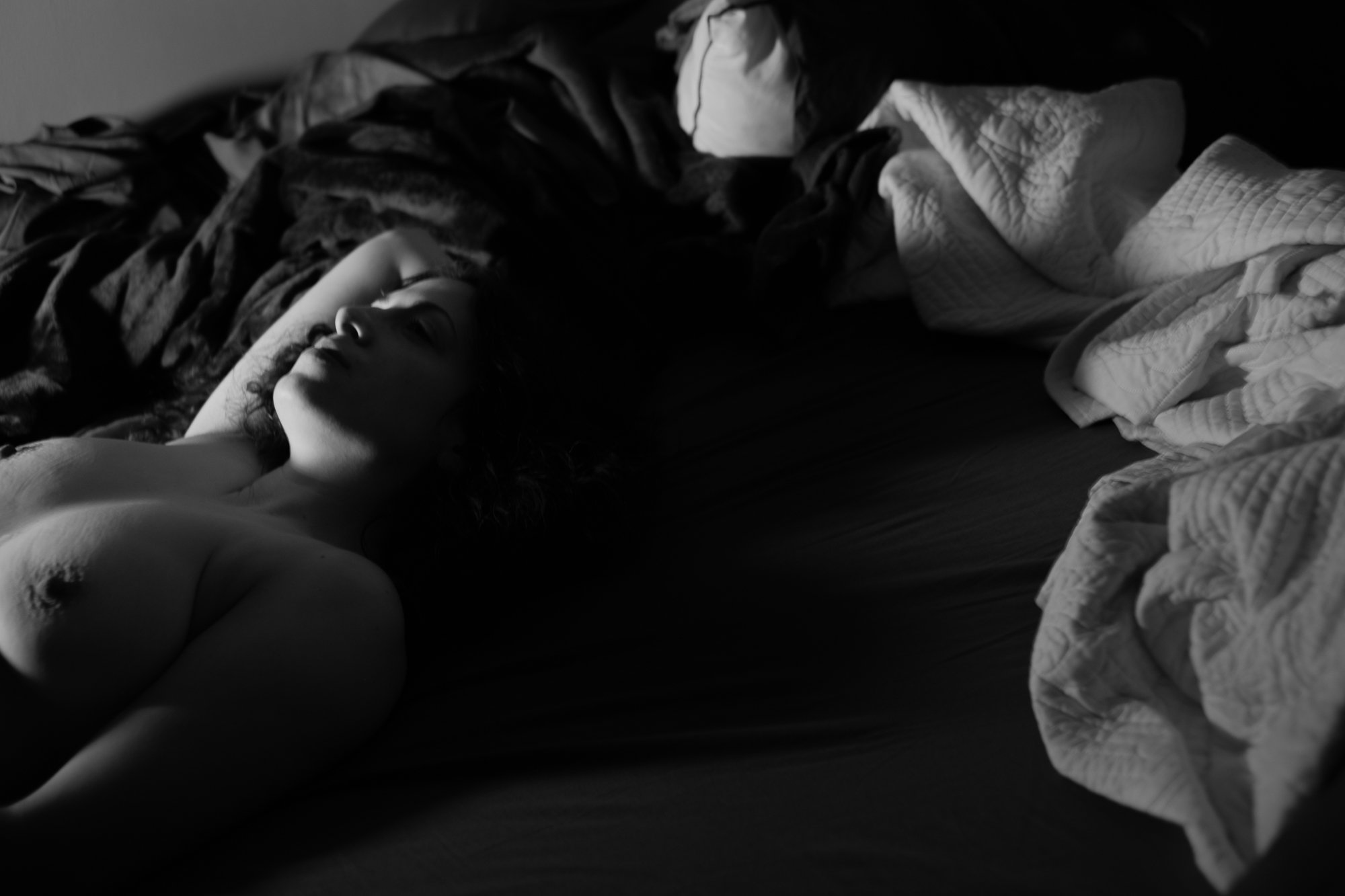 Hannah Lying in Bed