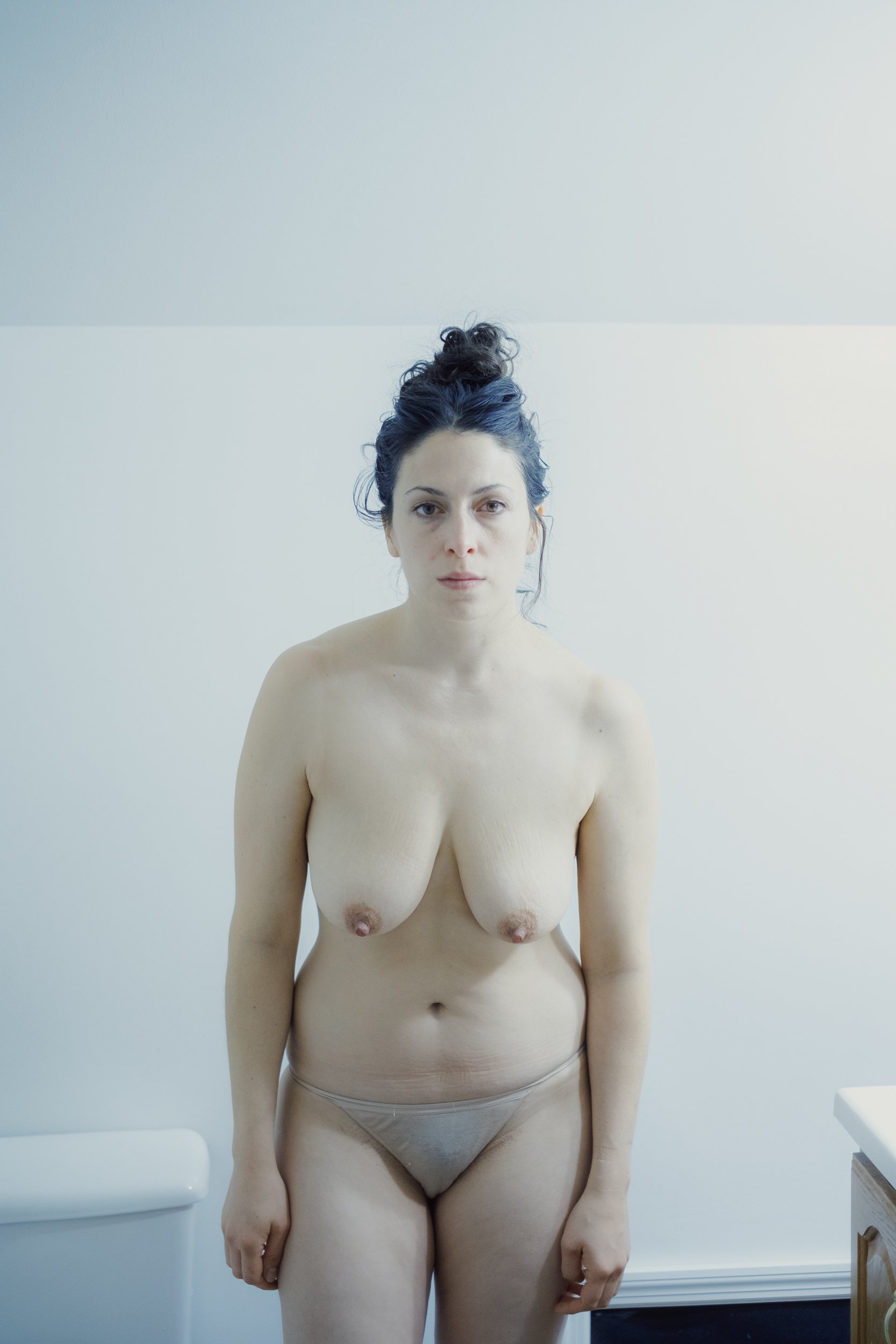 Hannah in the Bathroom