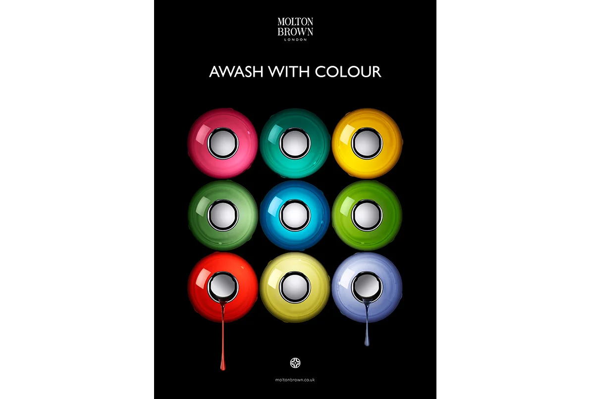  The brief was to come up with a campaign to promote the core products which were the bath &amp; body washes. I came up with the campaign name and the creative. Working with Lux Photodigital we brought the ‘dripping bottle’ idea to life. 