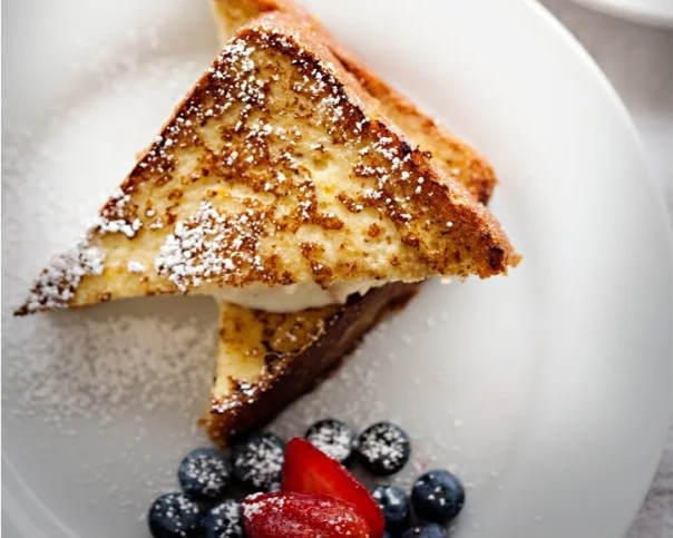 Indulge in some brioche French toast