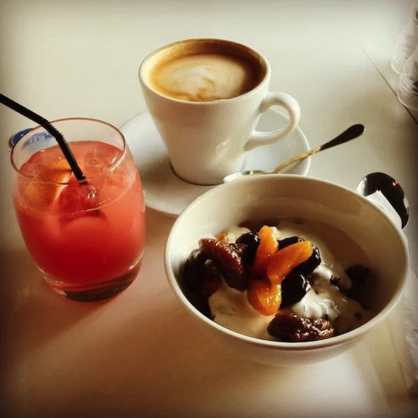 Yoghurt for breakfast