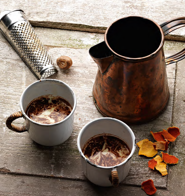 Recipe Tangerine and nutmeg hot chocolate The Simple Things