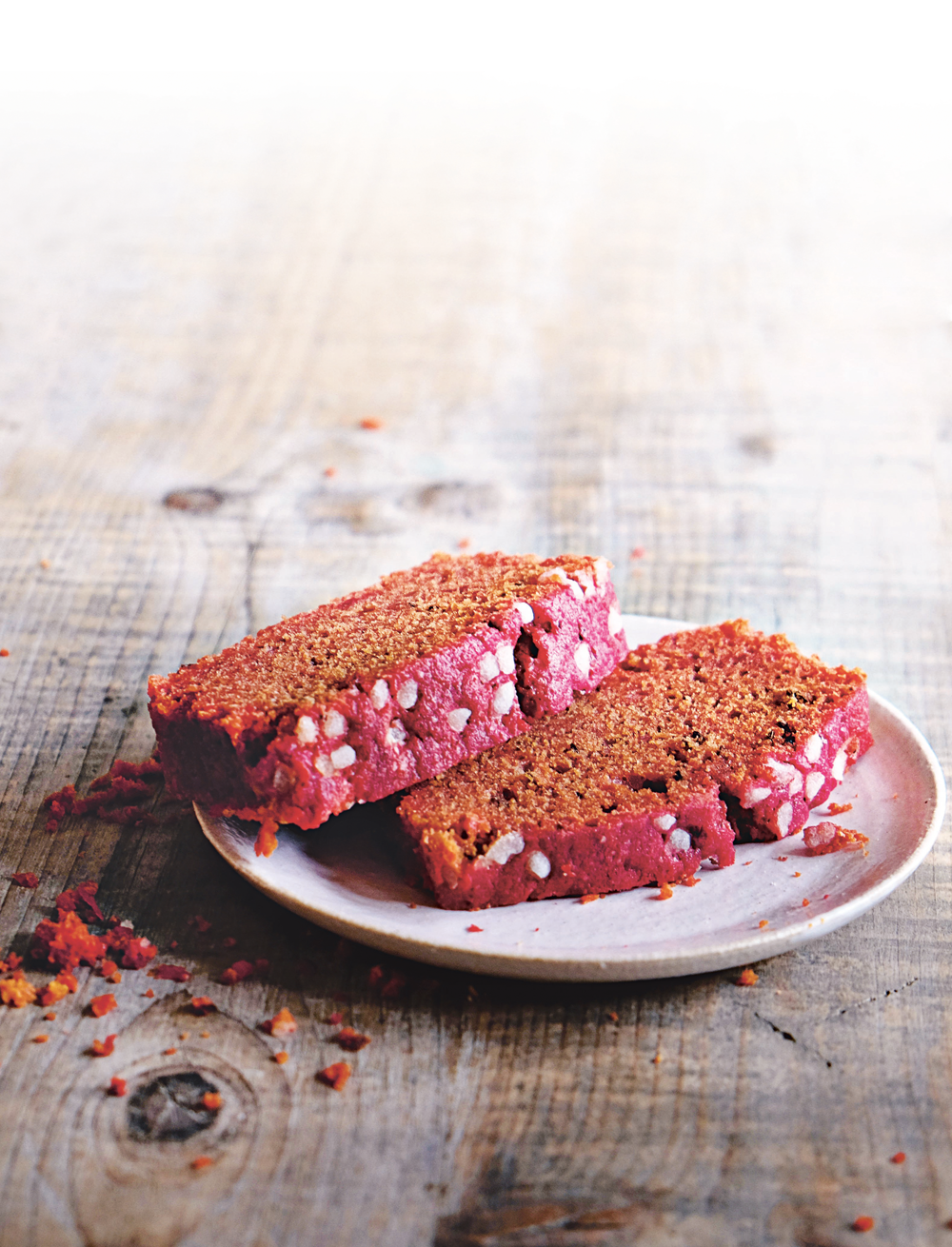 Recipe Beetroot and caraway seed loaf cake The Simple Things
