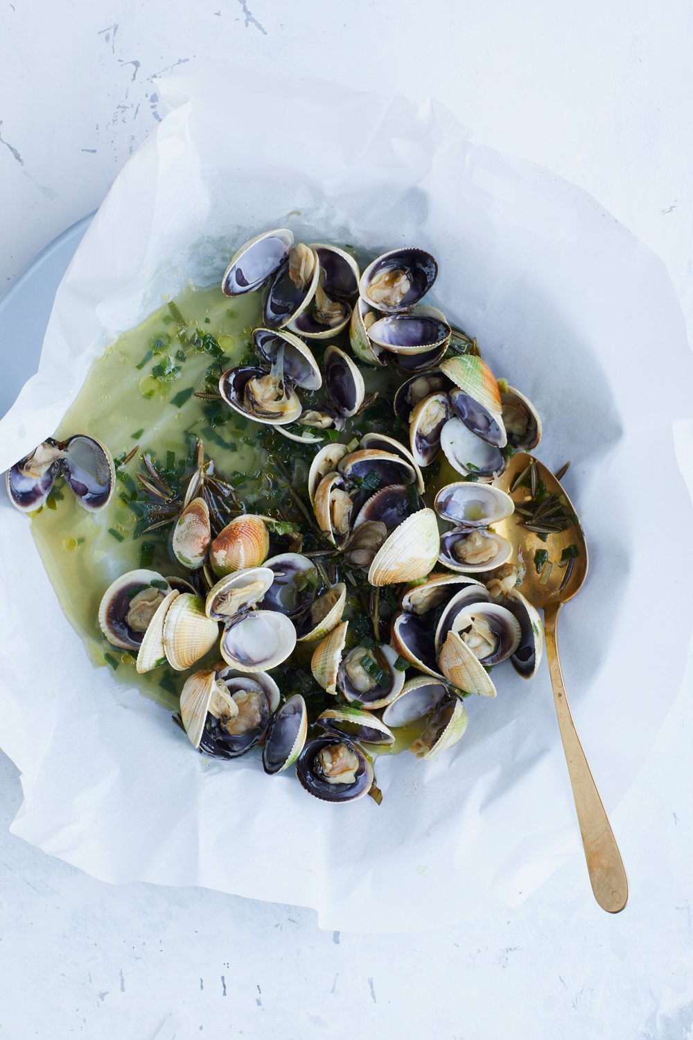 Recipe | Shellfish in parcels | The Simple Things