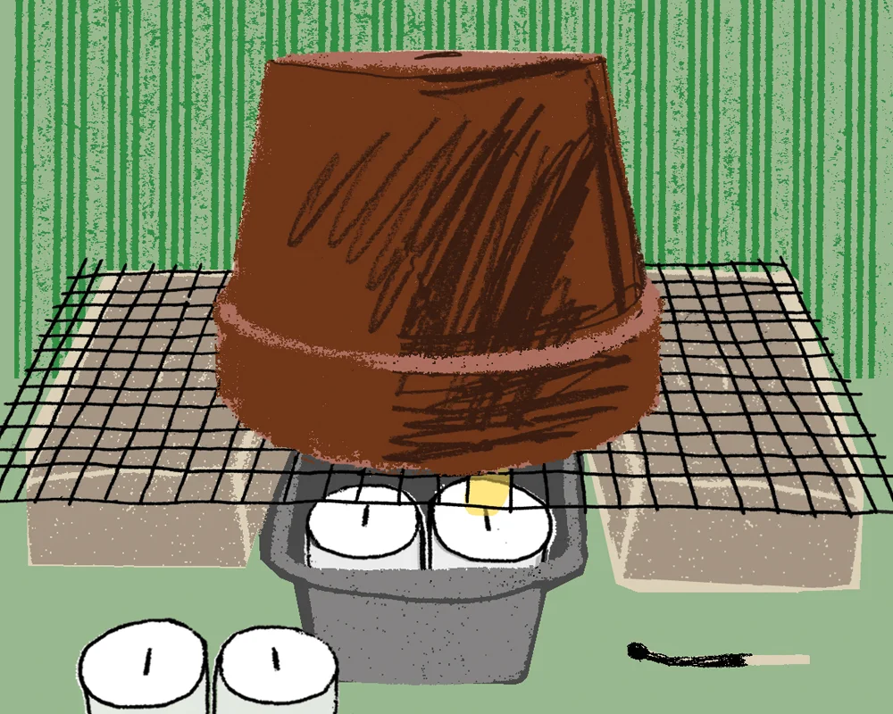 Home hacks Make a terracotta heater The Simple Things