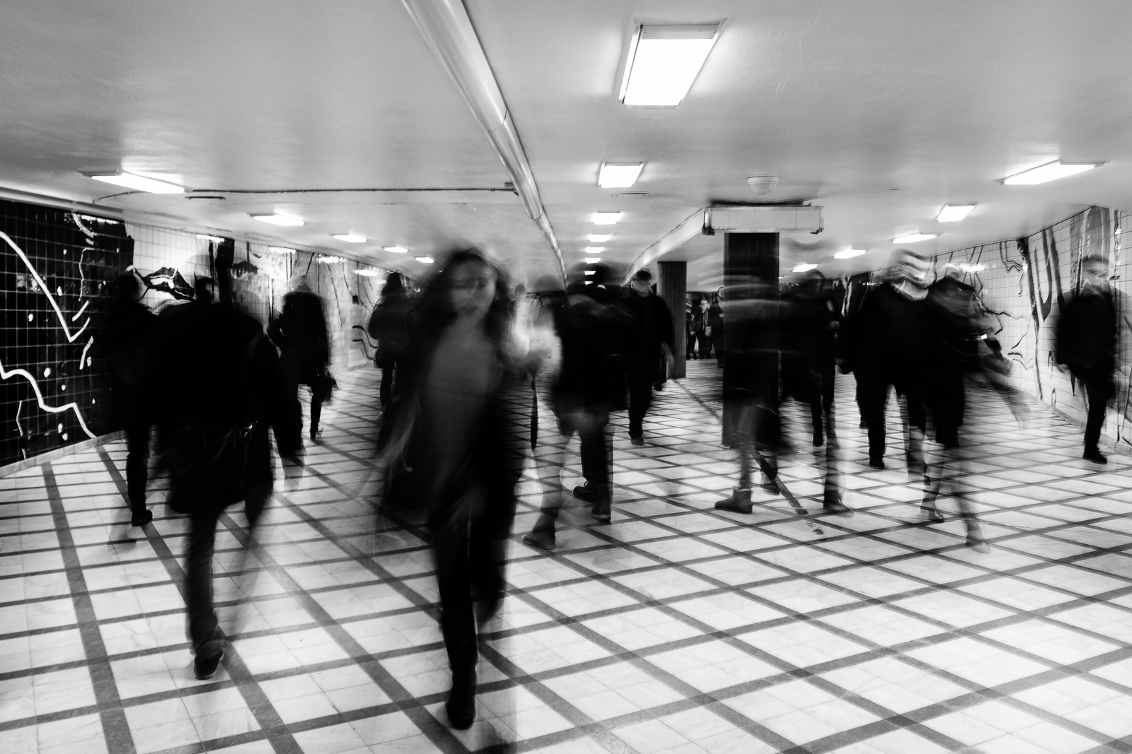 The Afternoon Rush. Stockholm Central Station.