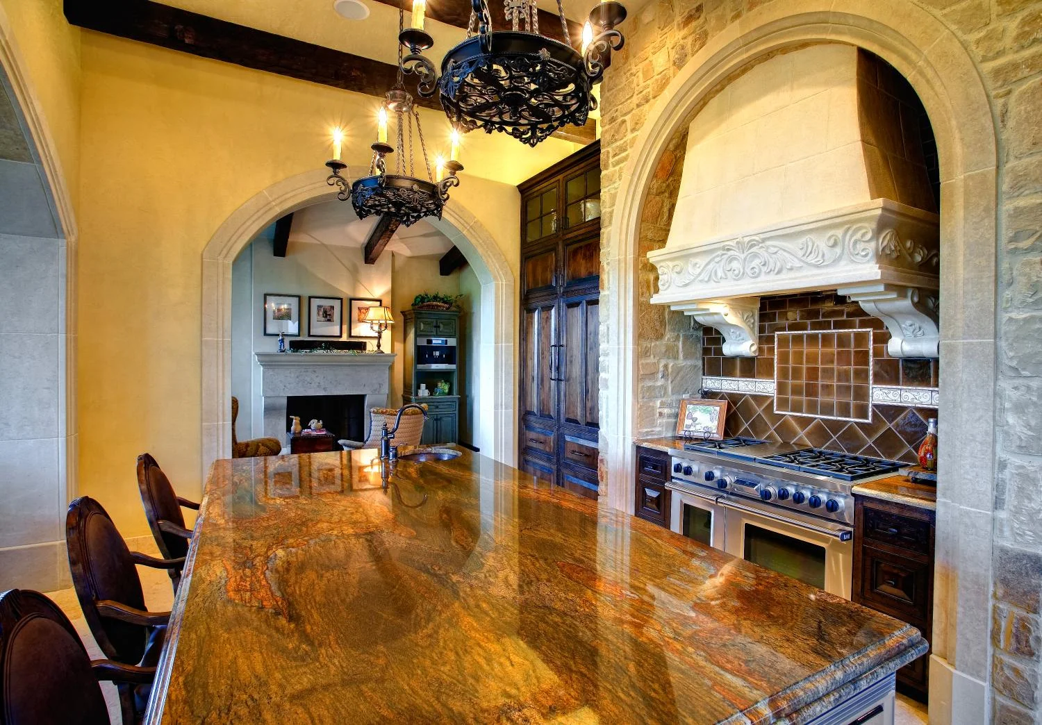 Architecture Home Courtyard retreat kitchen