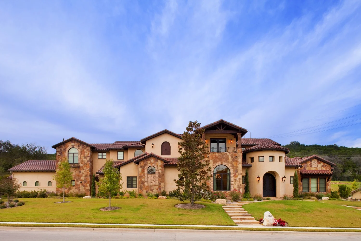 Architecture Home Texas tuscan exterior