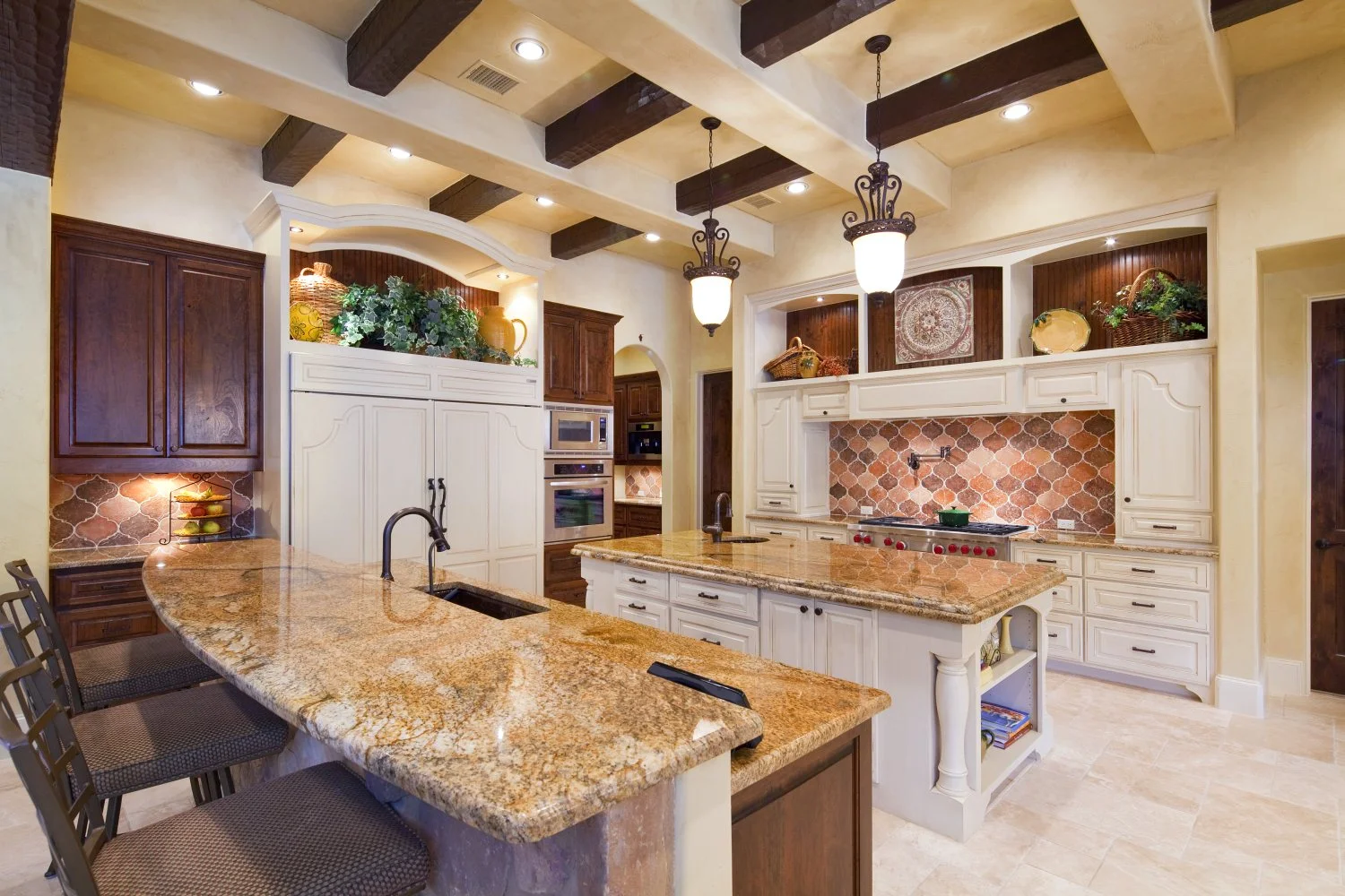 Architecture Home Texas tuscan kitchen