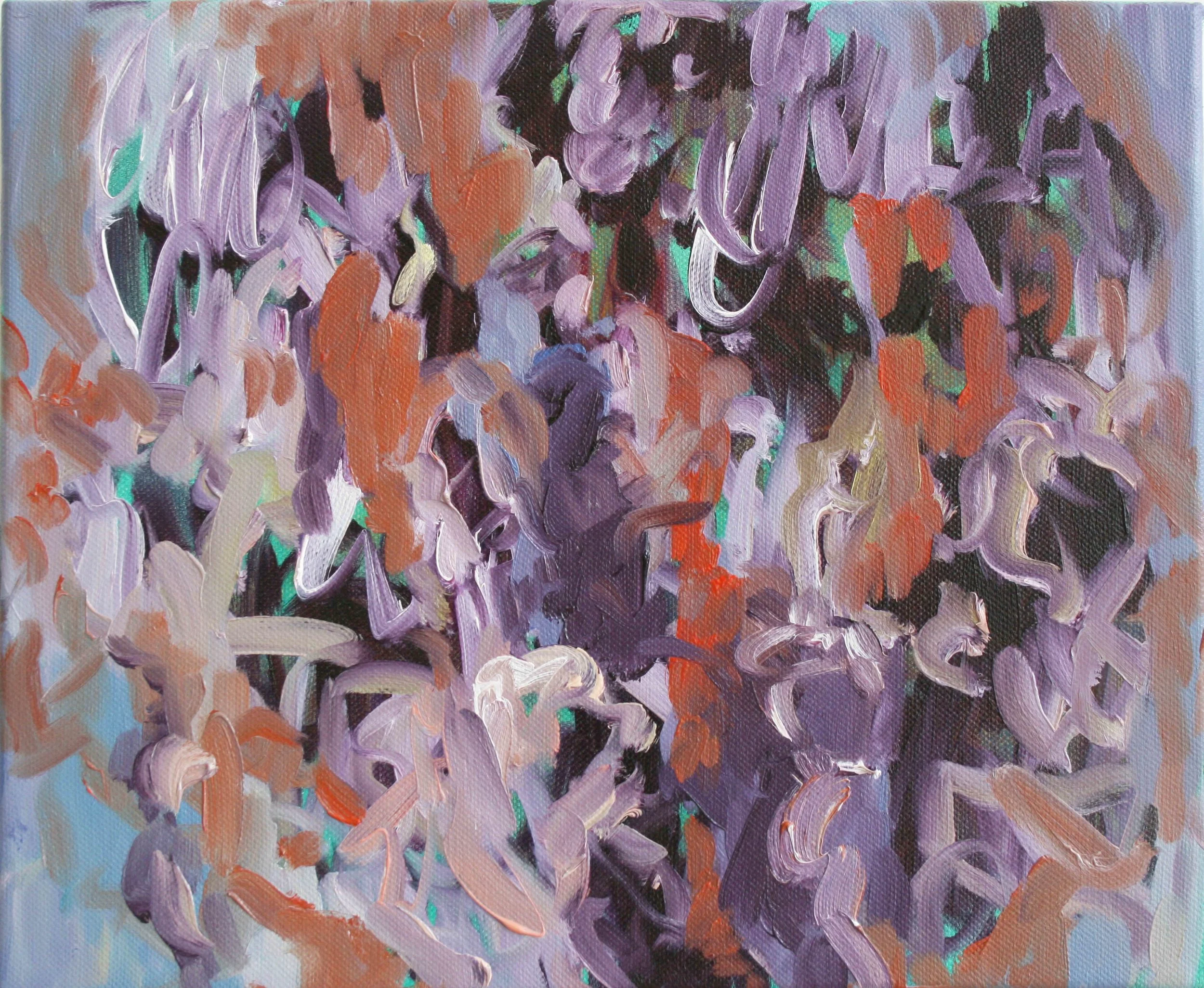 Summer Series (still dark) 2014 oil on canvas 10" x 12"