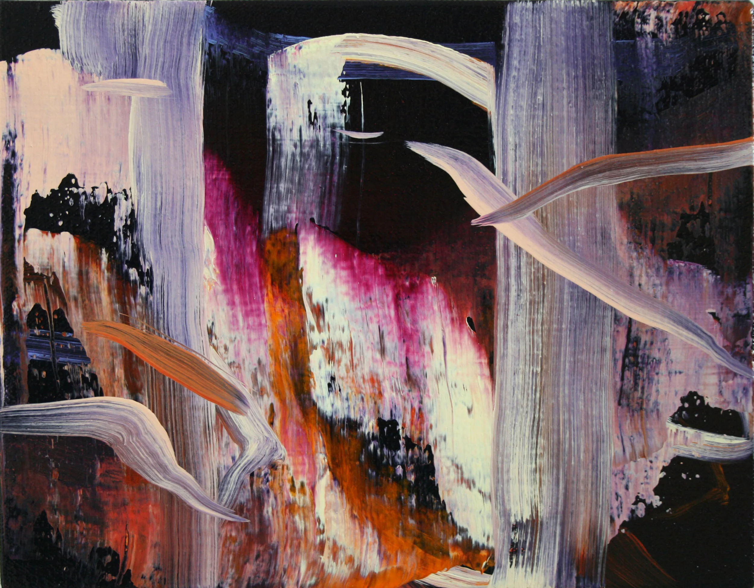 Untitled I (SIB/NY) 2015 oil on canvas 7" x 9"