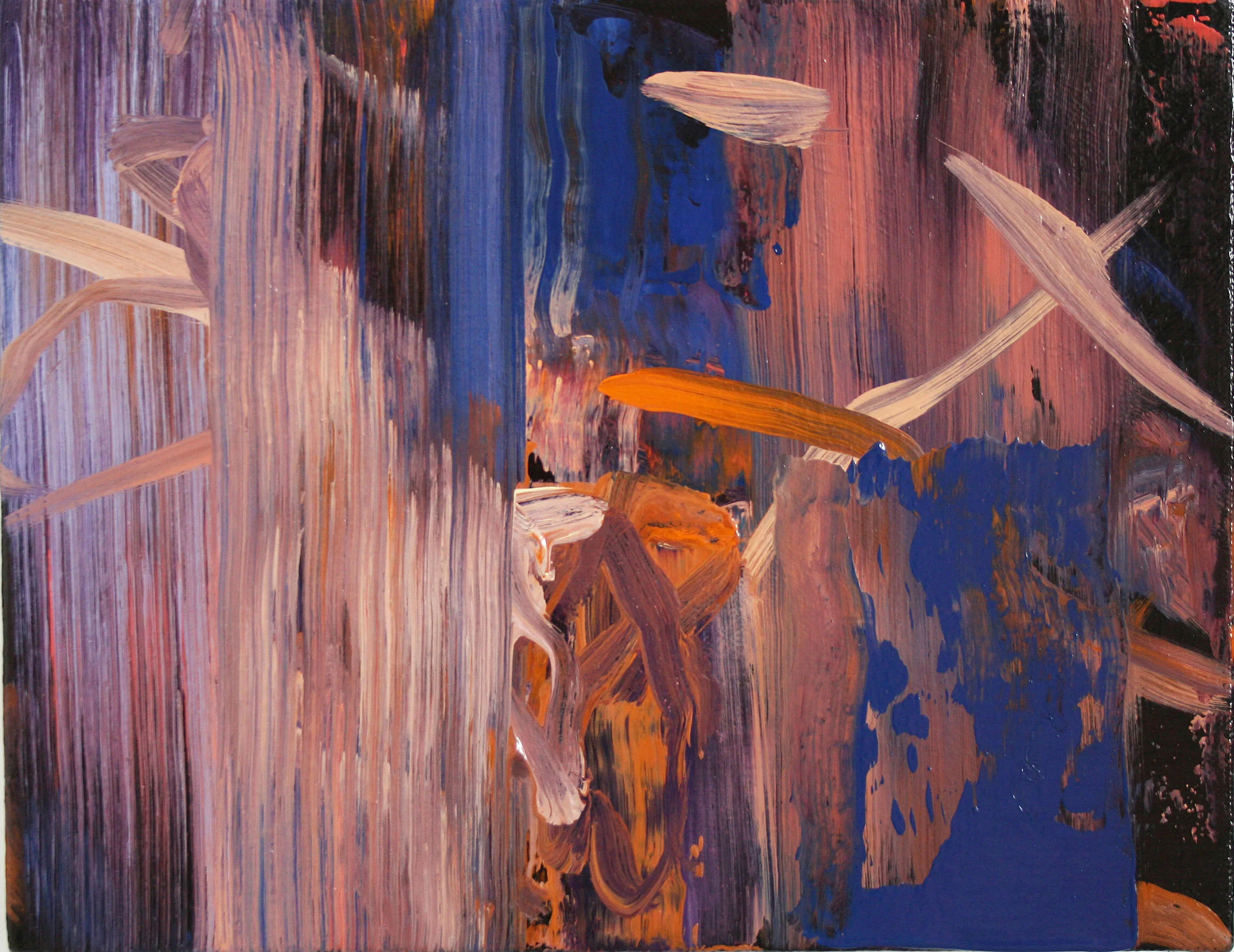 Untitled IV (SIB/NY) 2015 oil on canvas 7" x 9"