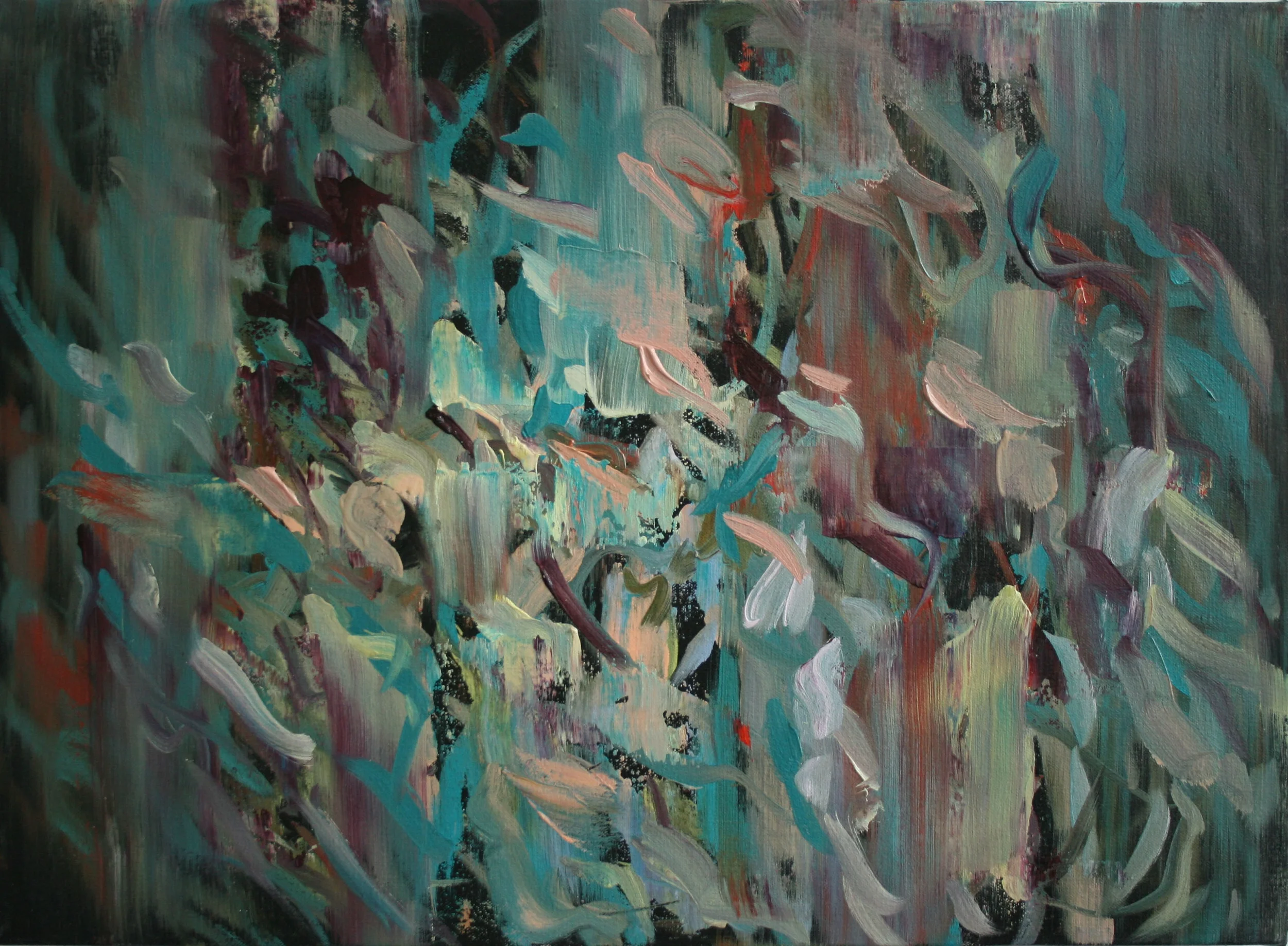 Untitled (study for no 5) 2015 oil on canvas 41 x 56 cm