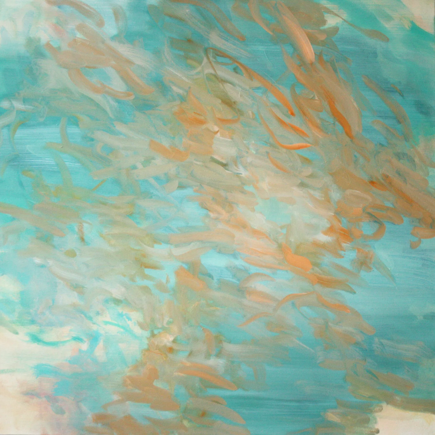 Untitled (IV) 2017 oil on canvas 95 x 95 cm