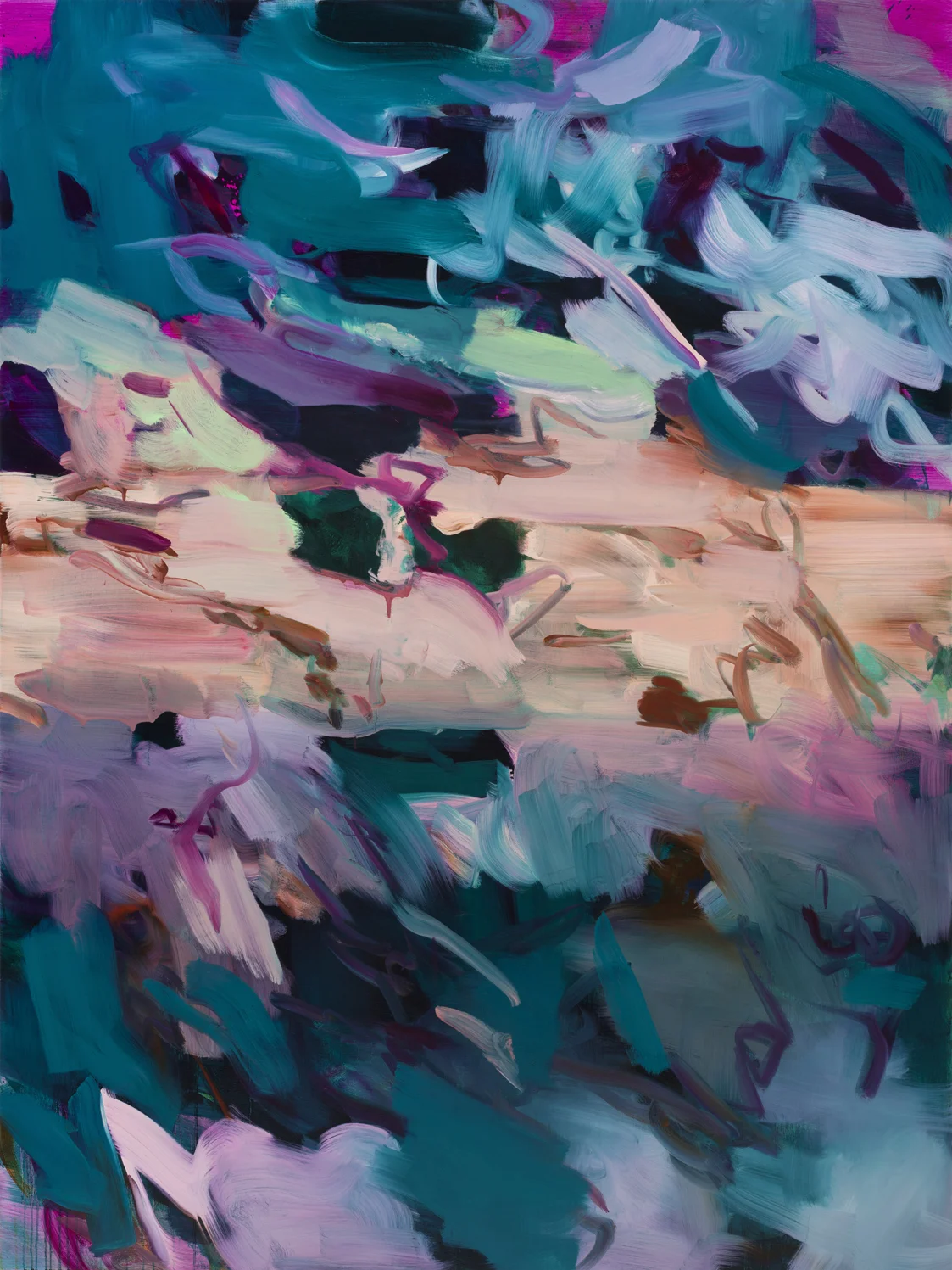 Glimmer 2018 Oil on canvas 200 x 150cm