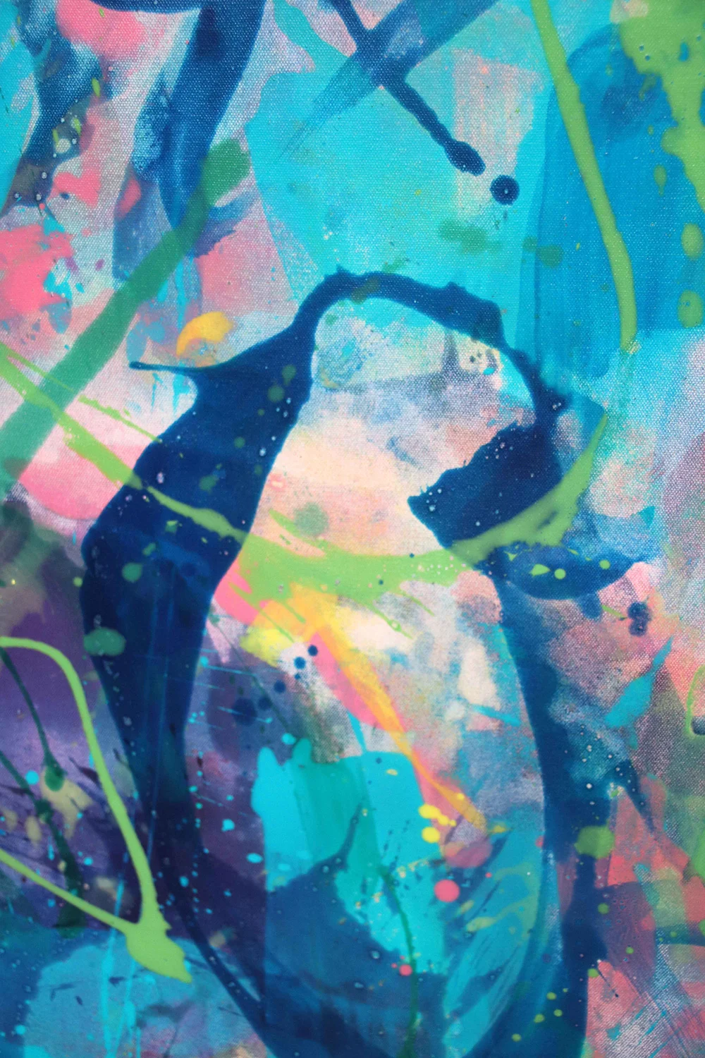 Distemper Composition II detail