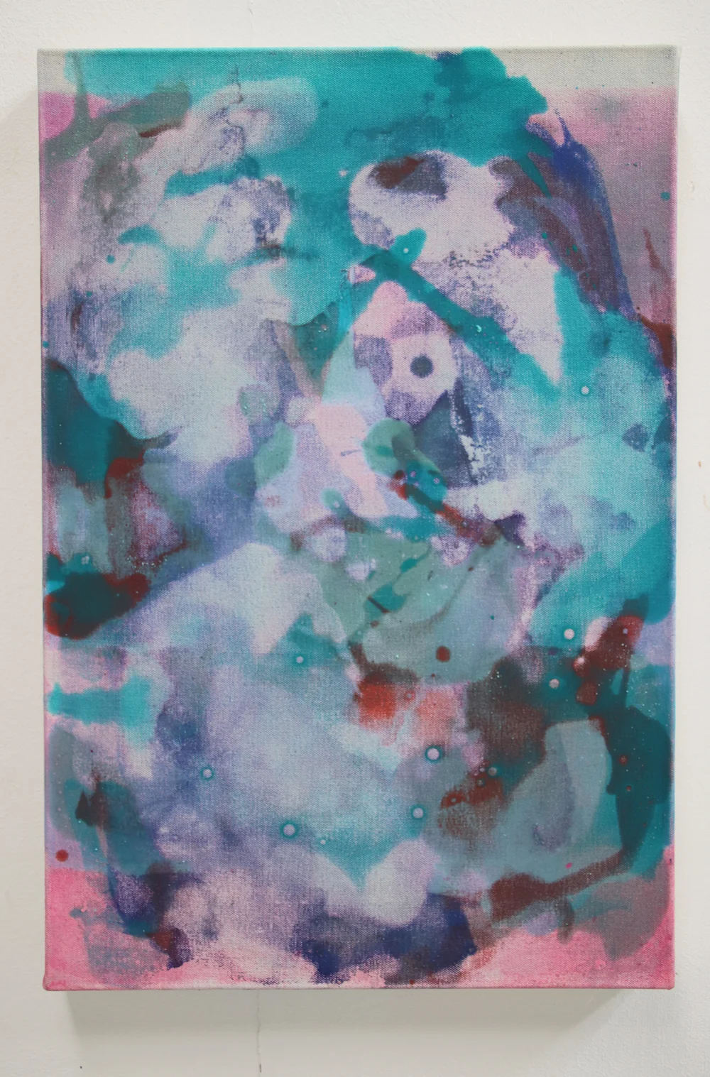 Small Distemper t-p-p 2019 distemper on canvas 45 x 30 cm