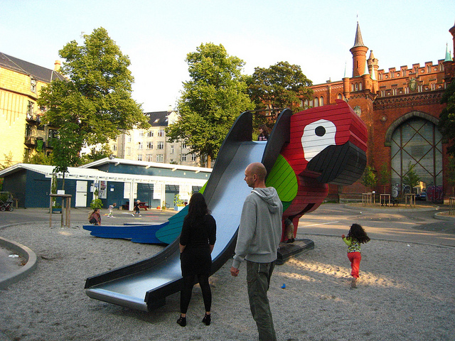 I loved the playgrounds in Denmark