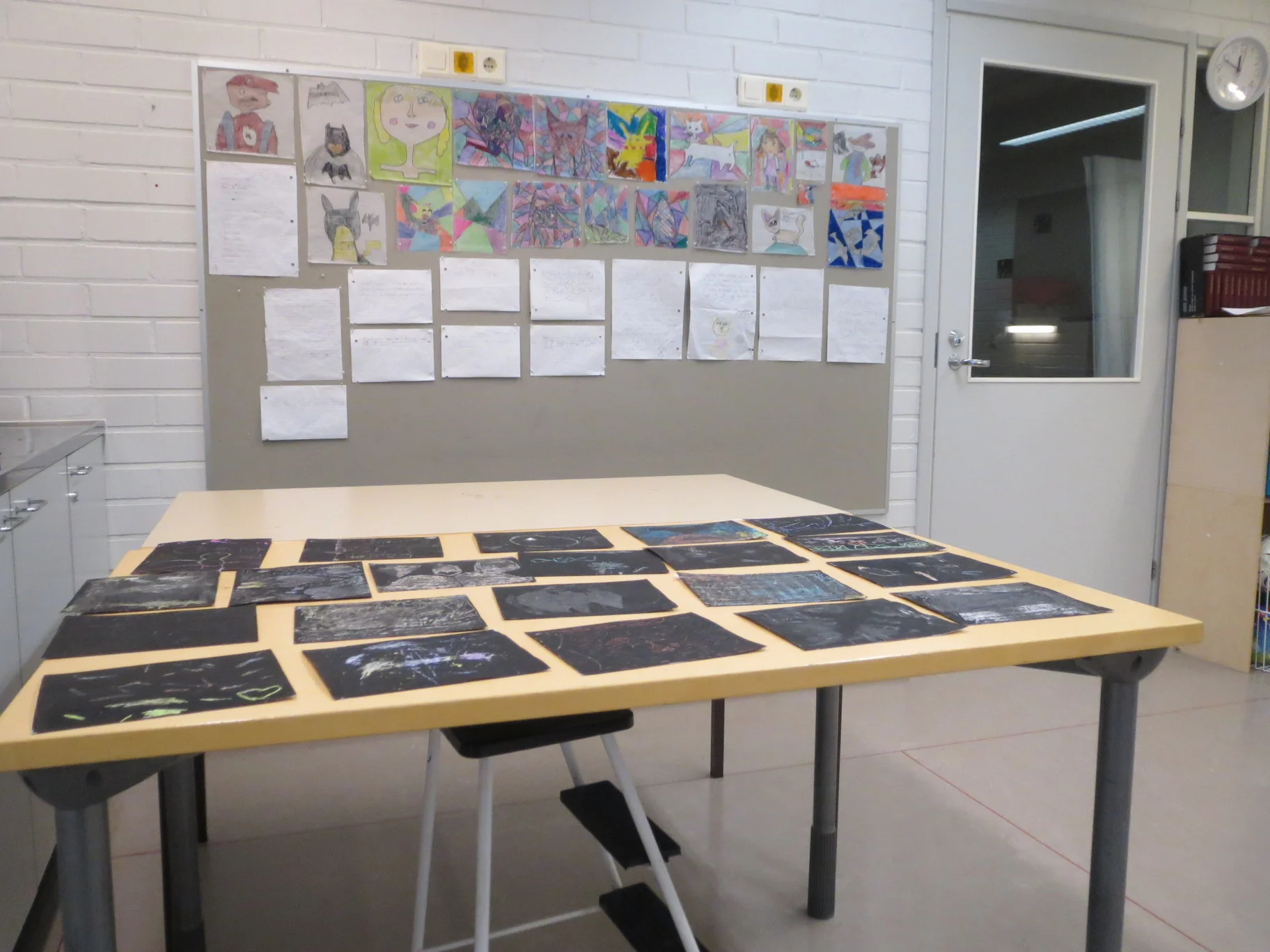 Artworks from their friends at Ryerson PS in Ontario, Canada