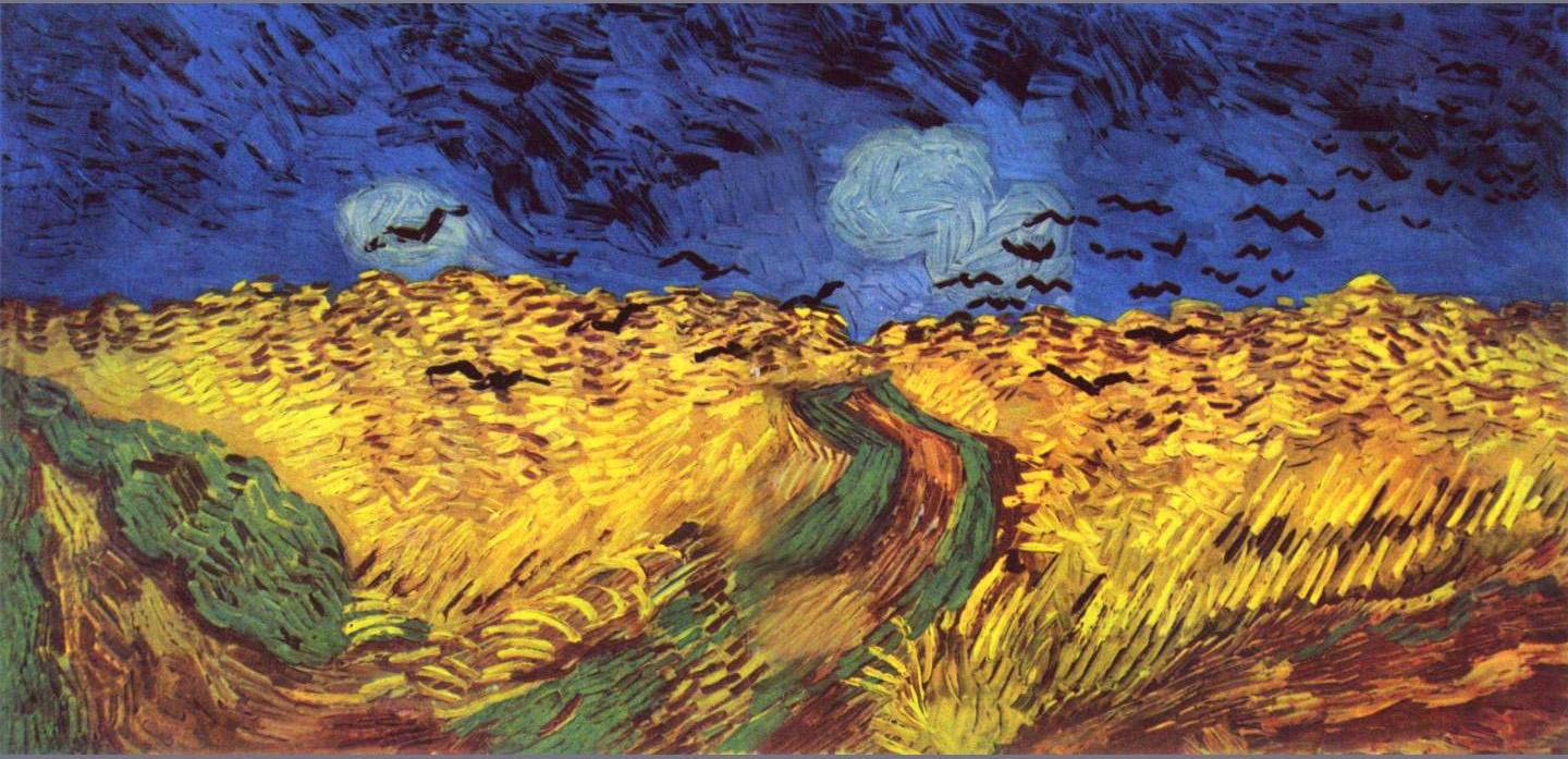 Vincent Van Gogh, Wheat Field with Crows , July 1890